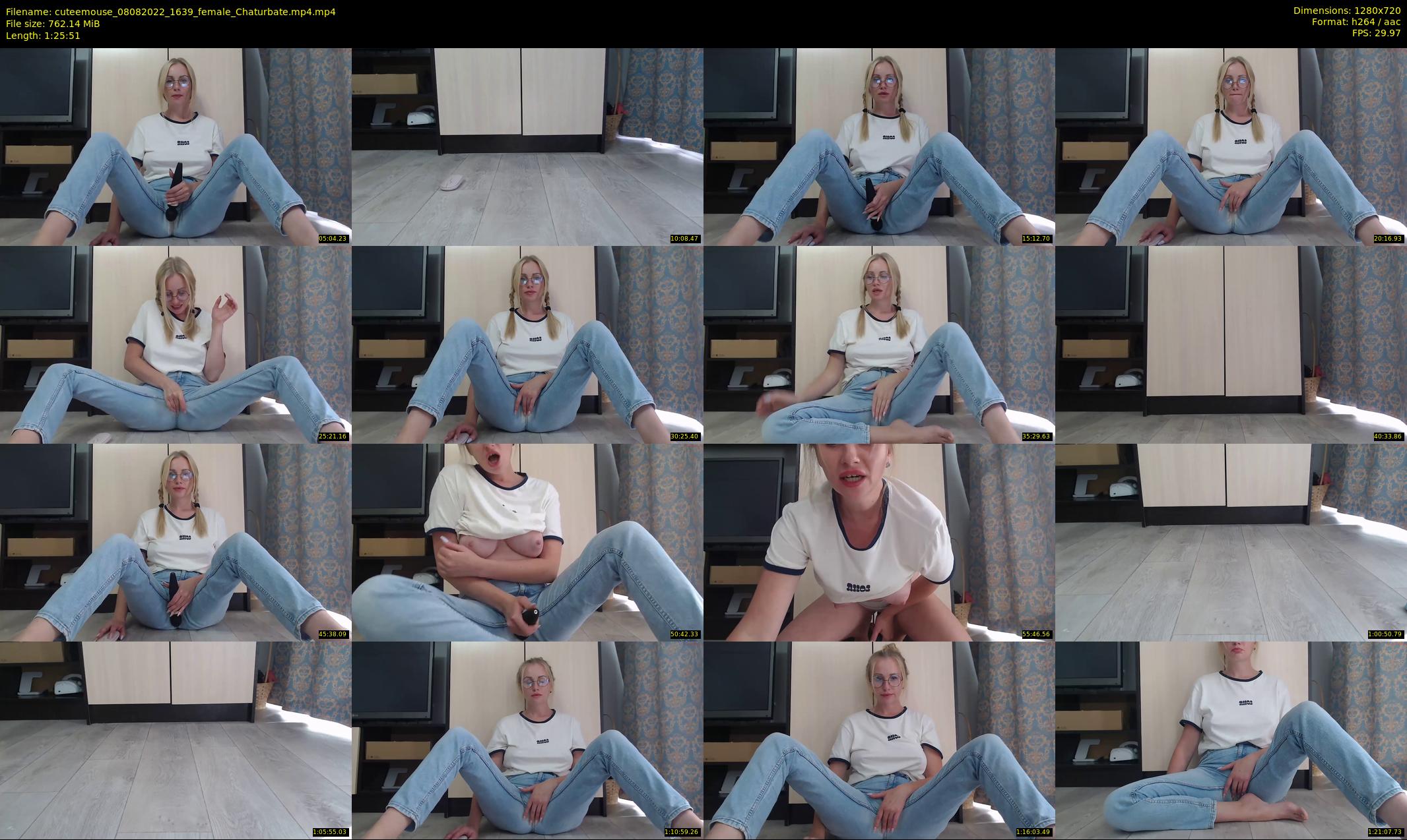 cuteemouse — 86 minute Chaturbate female cam show recording, 720p, Aug 8, 2022