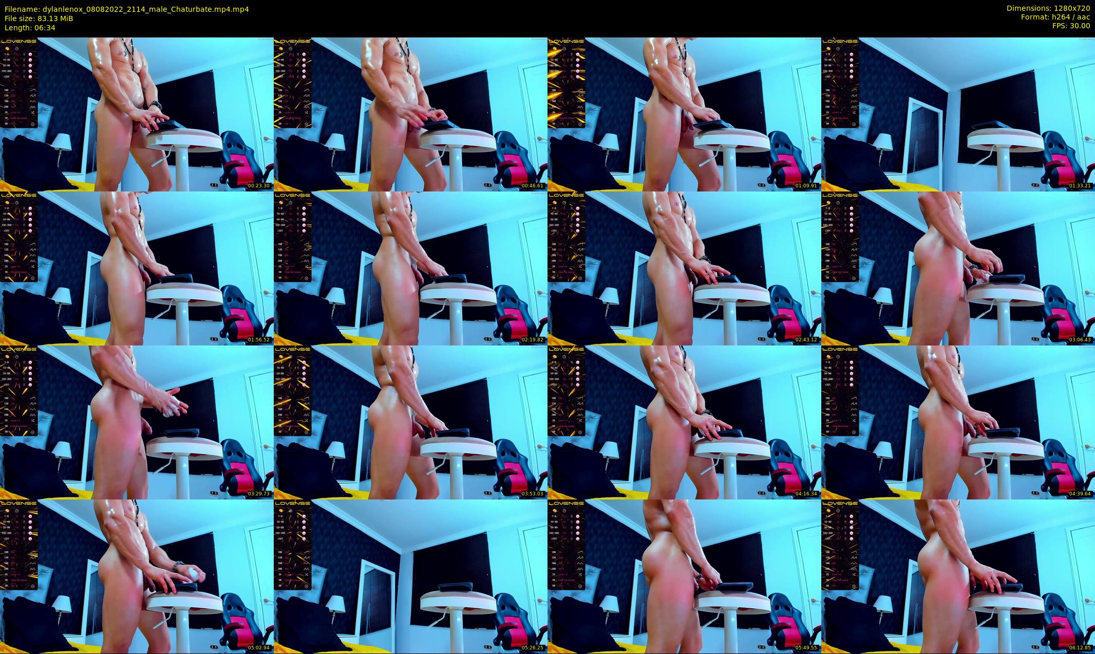 dylanlenox — 7 minute Chaturbate male cam show recording, 720p, Aug 8, 2022