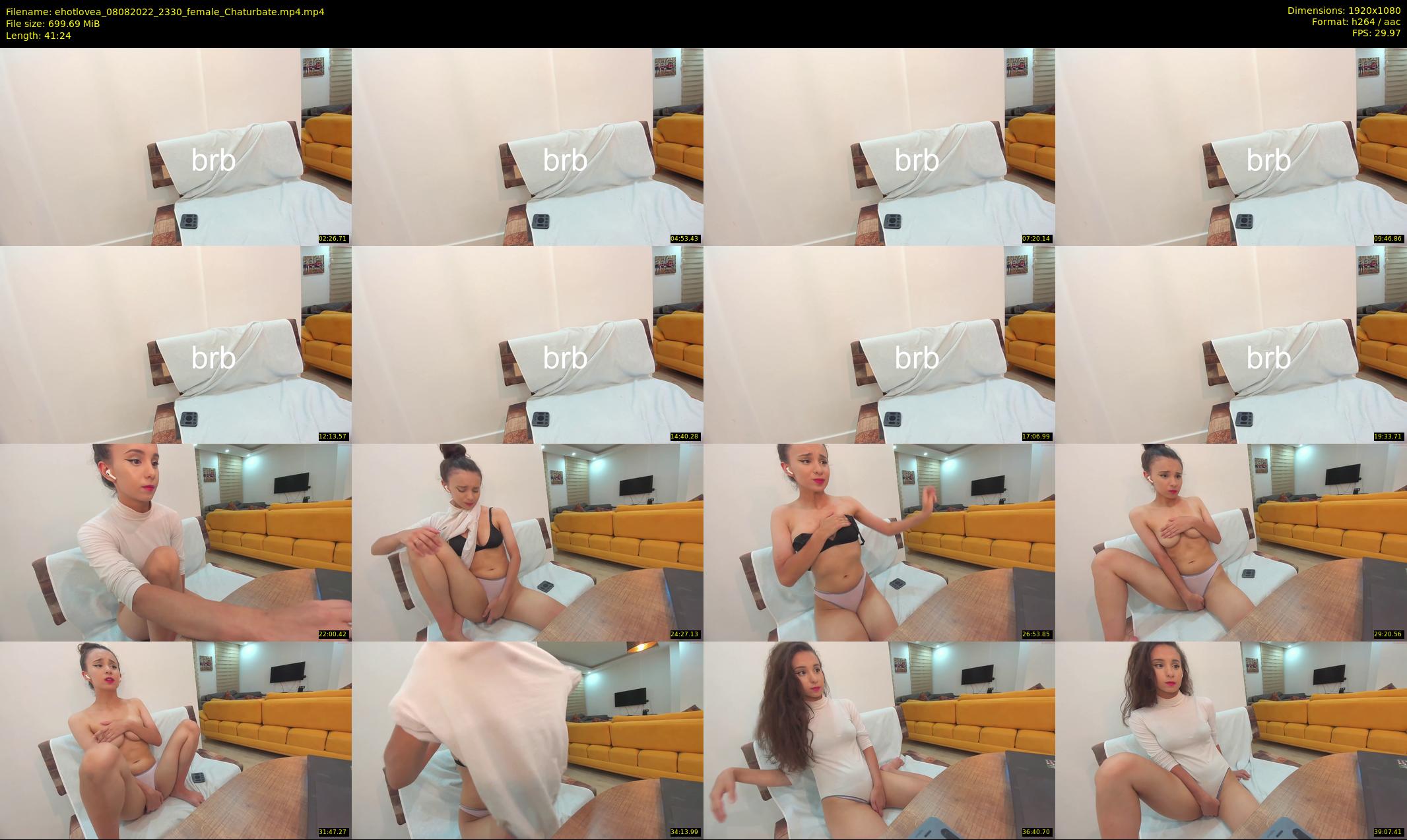 ehotlovea — 42 minute Chaturbate female cam show recording, 1080p, Aug 8, 2022