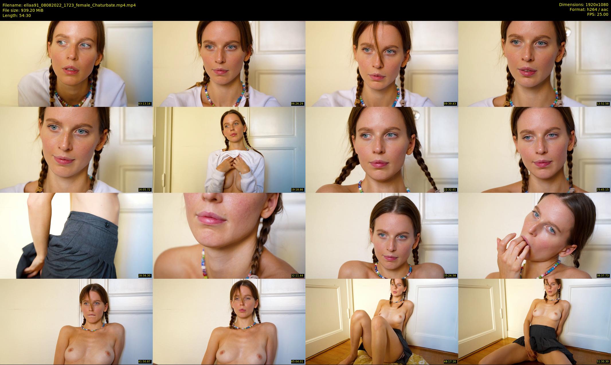 ellaa91 — 55 minute Chaturbate female cam show recording, 1080p, Aug 8, 2022