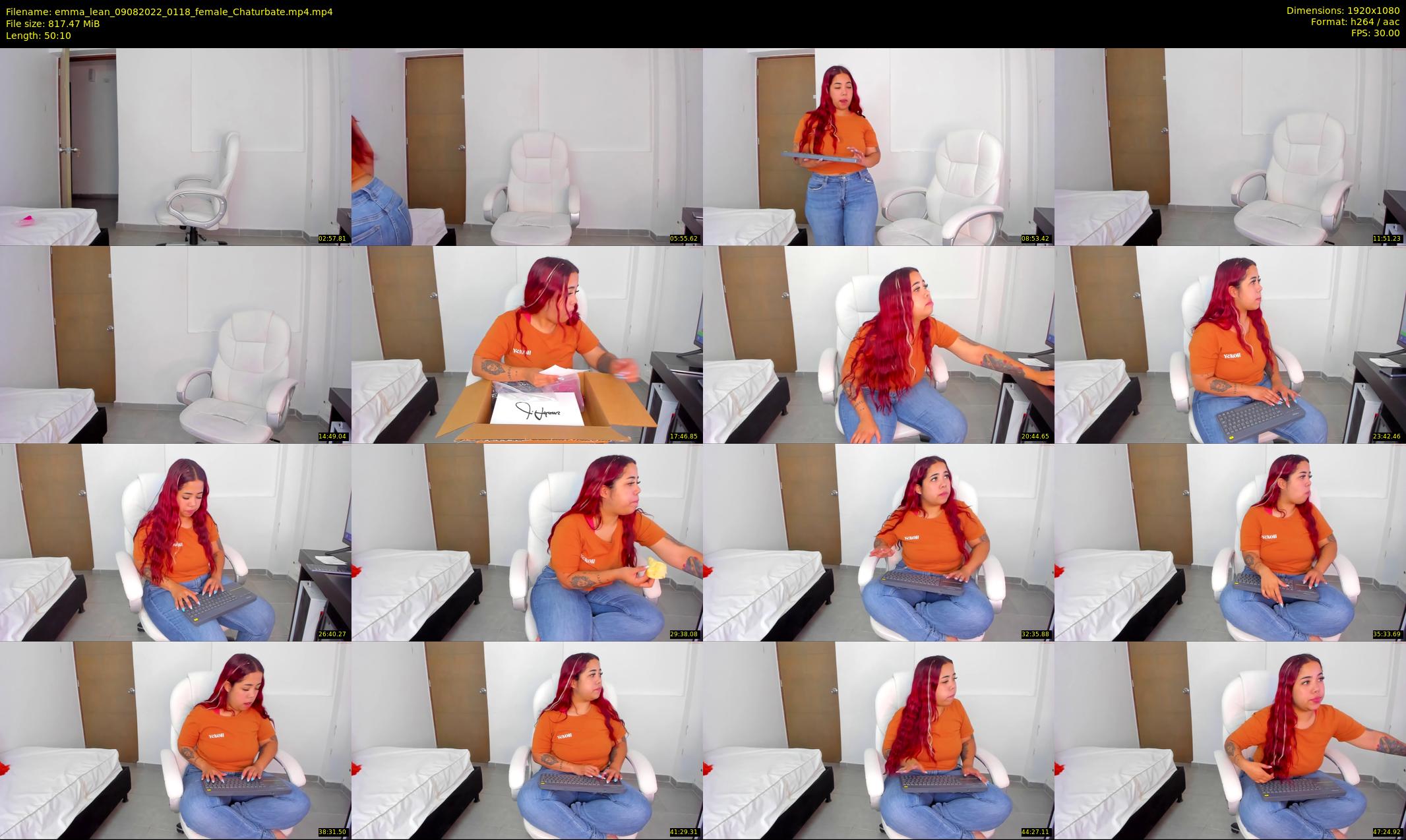 emma_lean — 51 minute Chaturbate female cam show recording, 1080p, Aug 9, 2022