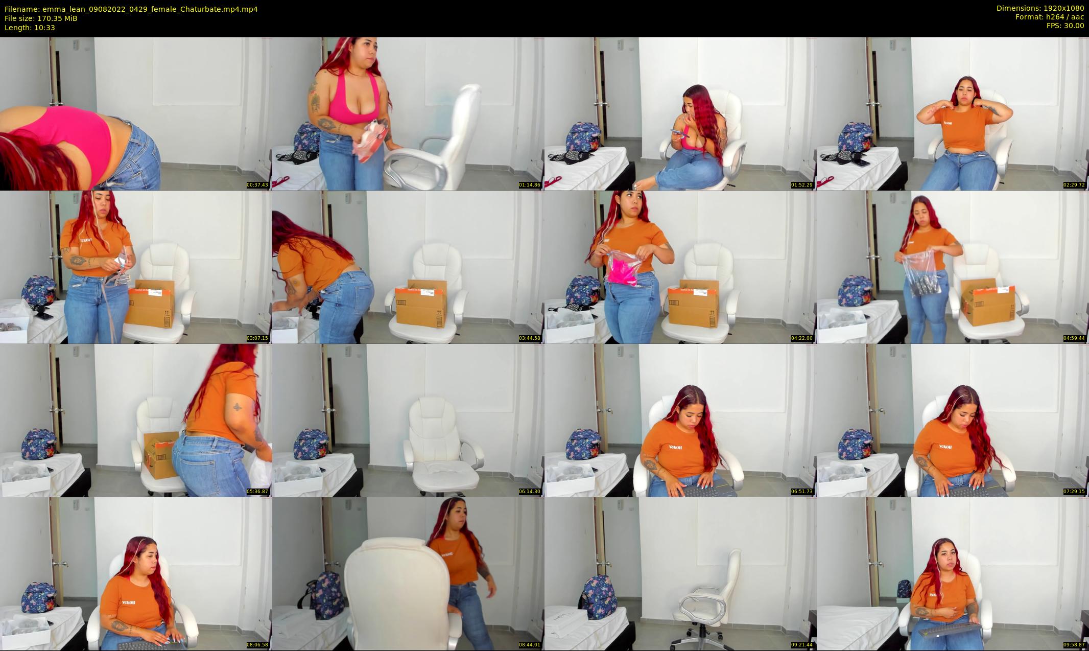 emma_lean — 11 minute Chaturbate female cam show recording, 1080p, Aug 9, 2022