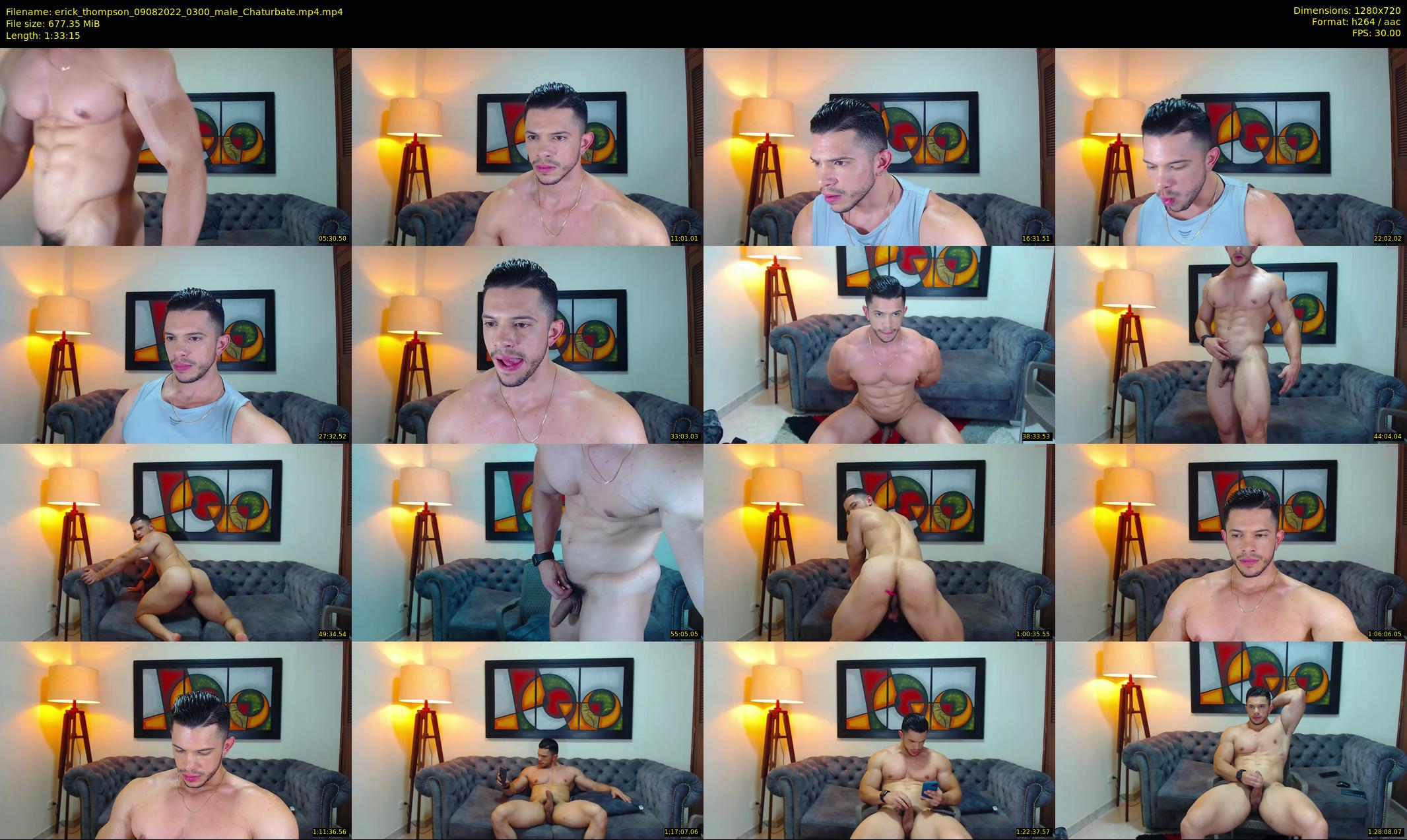 erick_thompson — 94 minute Chaturbate male cam show recording, 720p, Aug 9, 2022