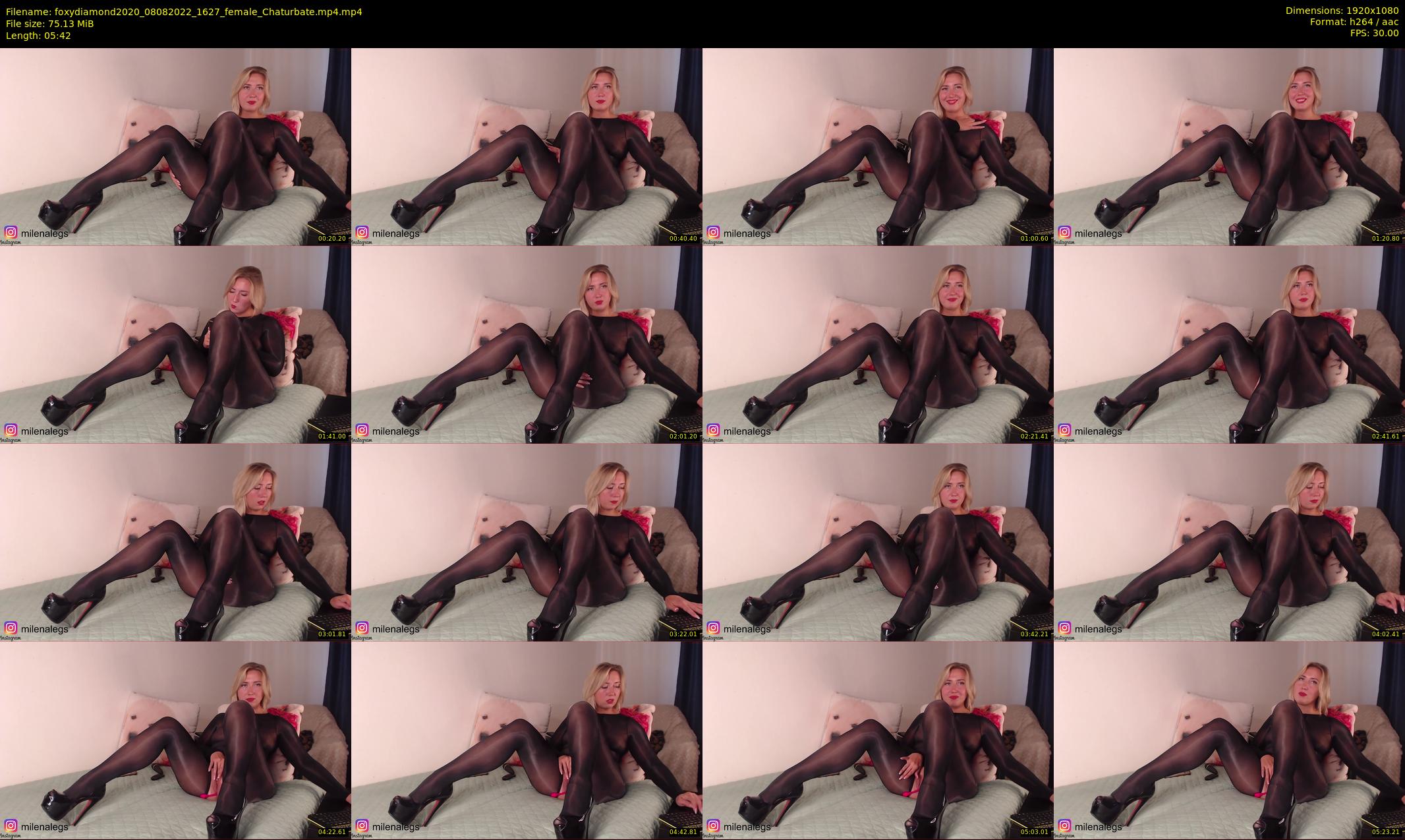 foxydiamond2020 — 6 minute Chaturbate female cam show recording, 1080p, Aug 8, 2022