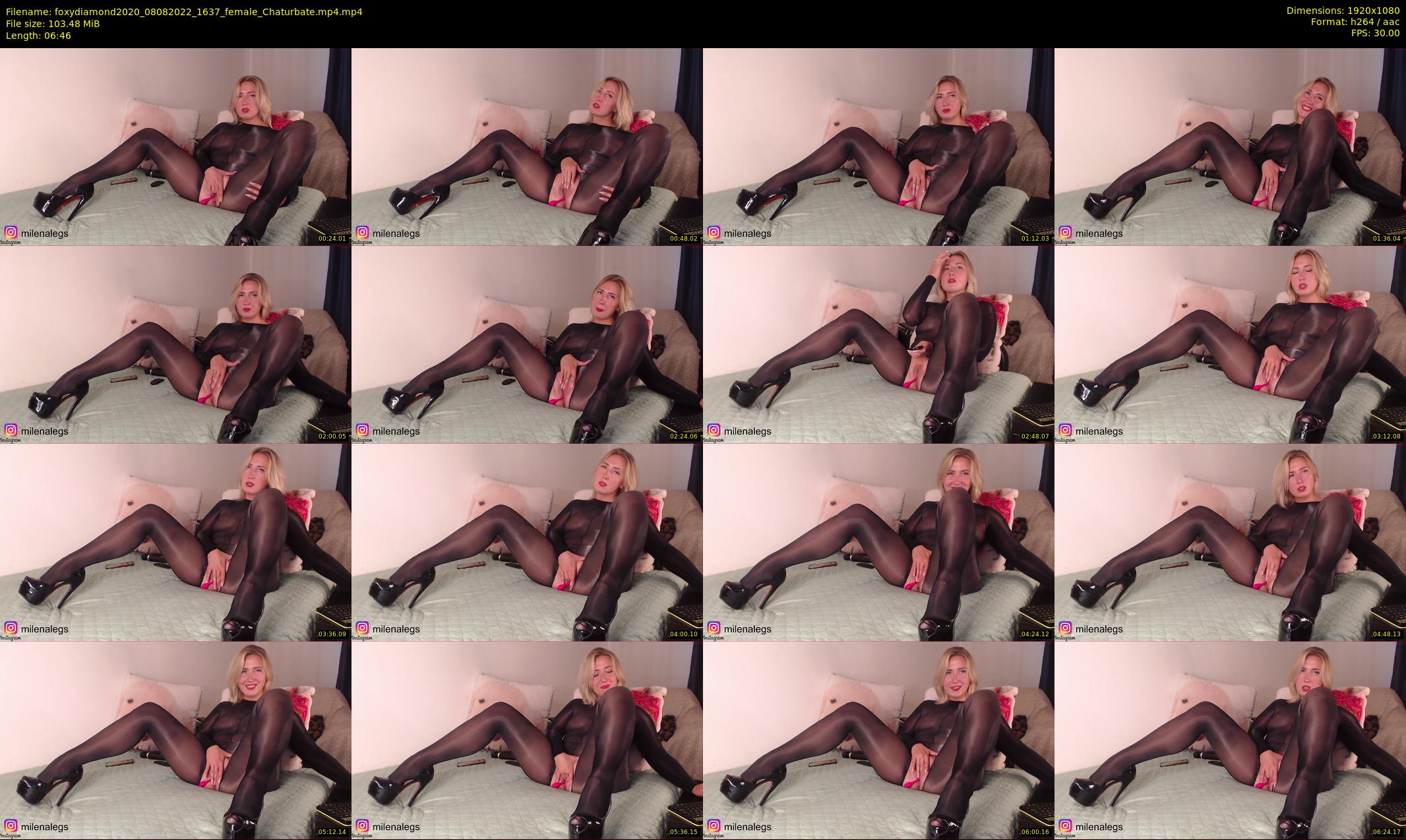 foxydiamond2020 — 7 minute Chaturbate female cam show recording, 1080p, Aug 8, 2022