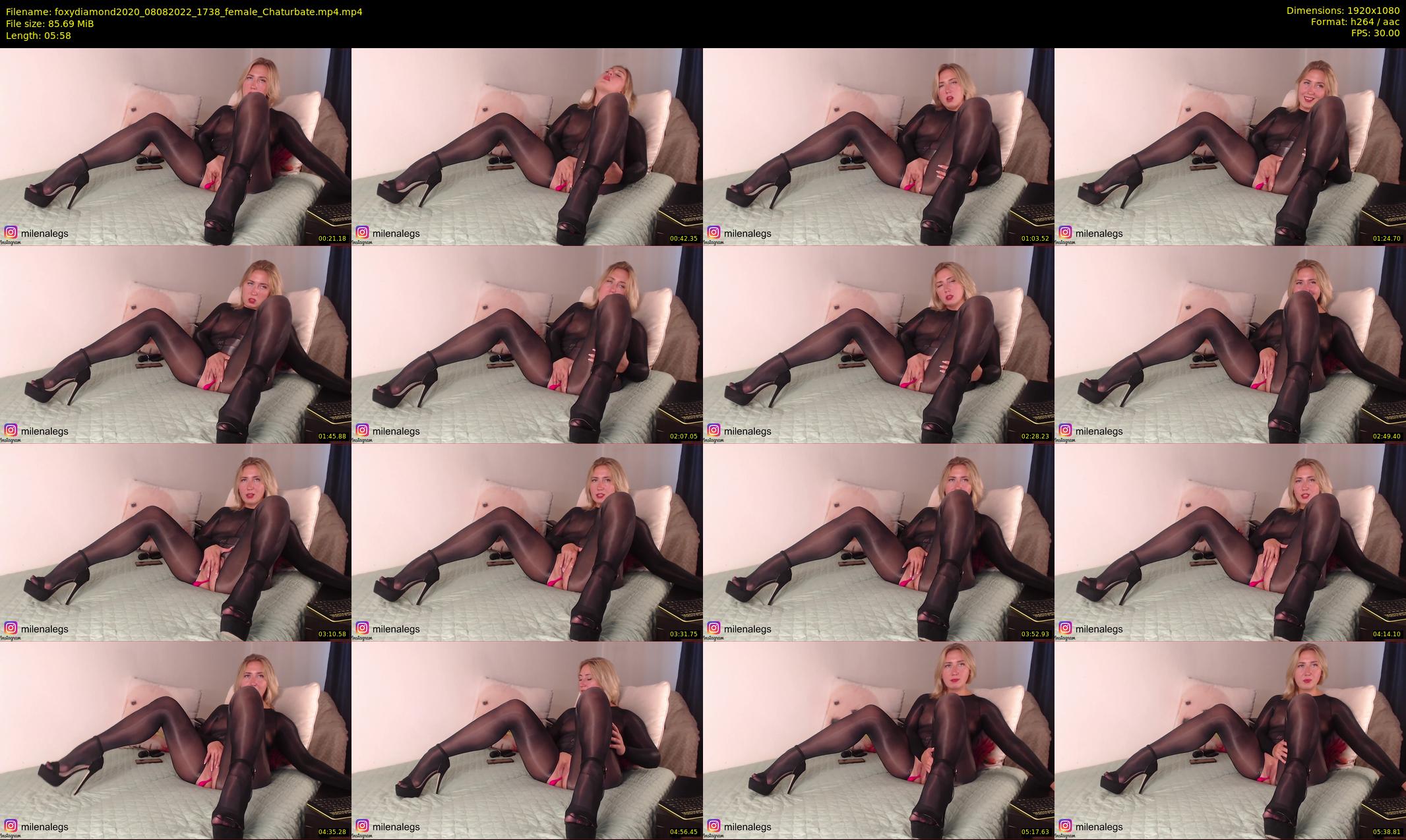 foxydiamond2020 — 6 minute Chaturbate female cam show recording, 1080p, Aug 8, 2022