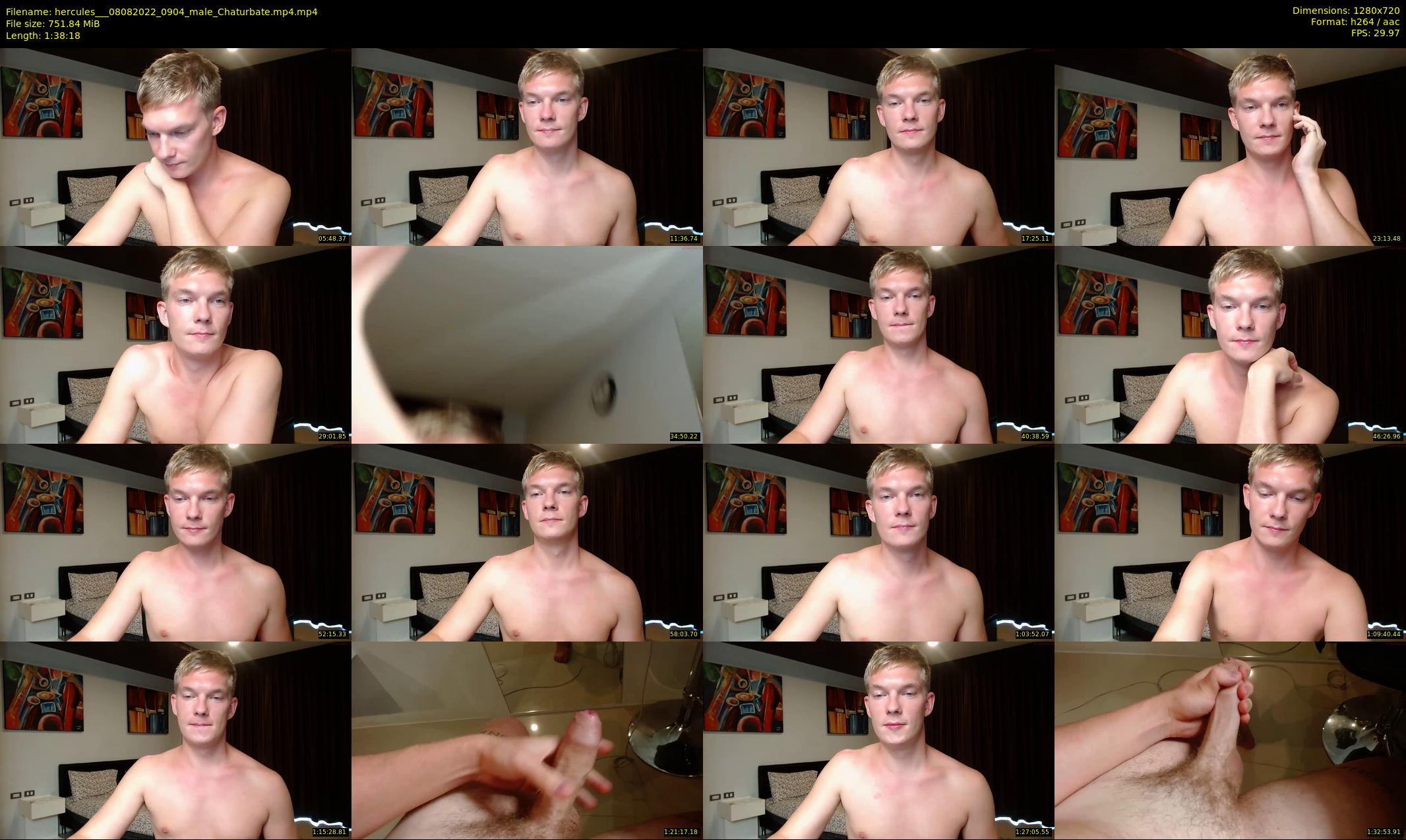 hercules__ — 99 minute Chaturbate male cam show recording, 720p, Aug 8, 2022