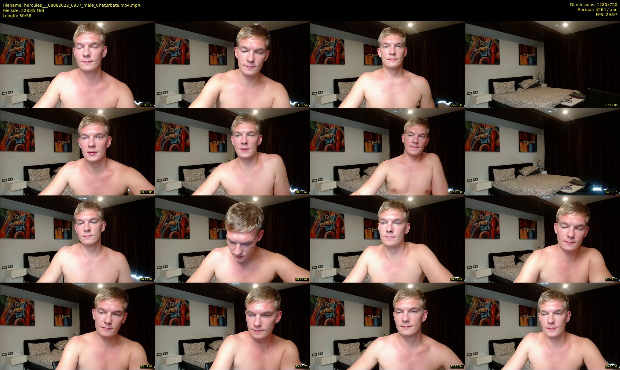 hercules__ — 31 minute Chaturbate male cam show recording, 720p, Aug 8, 2022