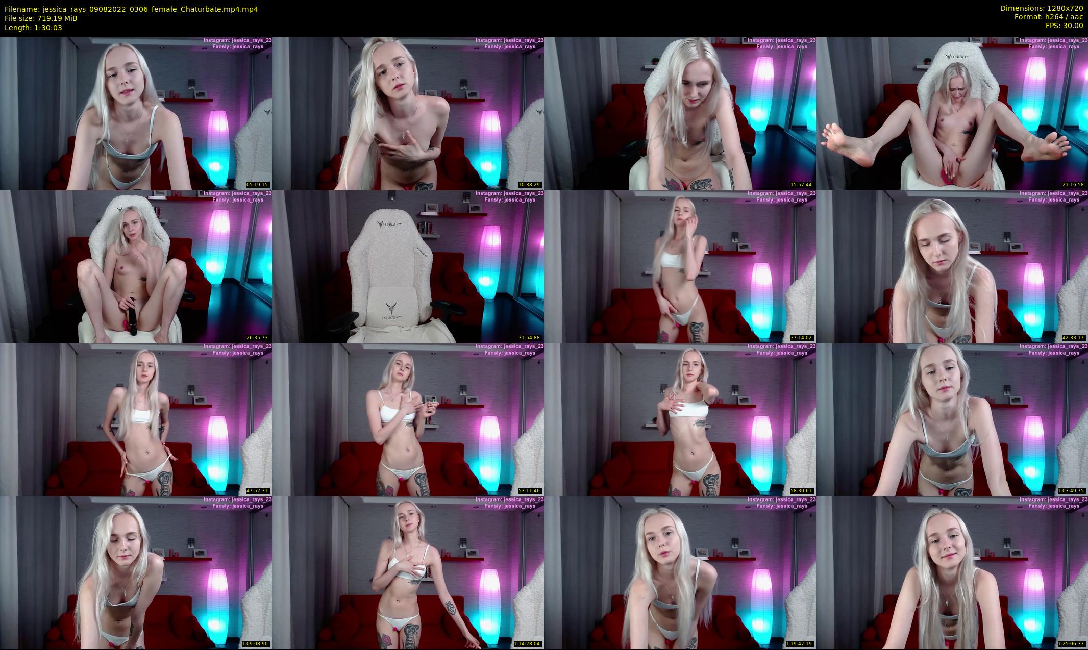 jessica_rays — 91 minute Chaturbate couple cam show recording, 720p, Aug 9, 2022