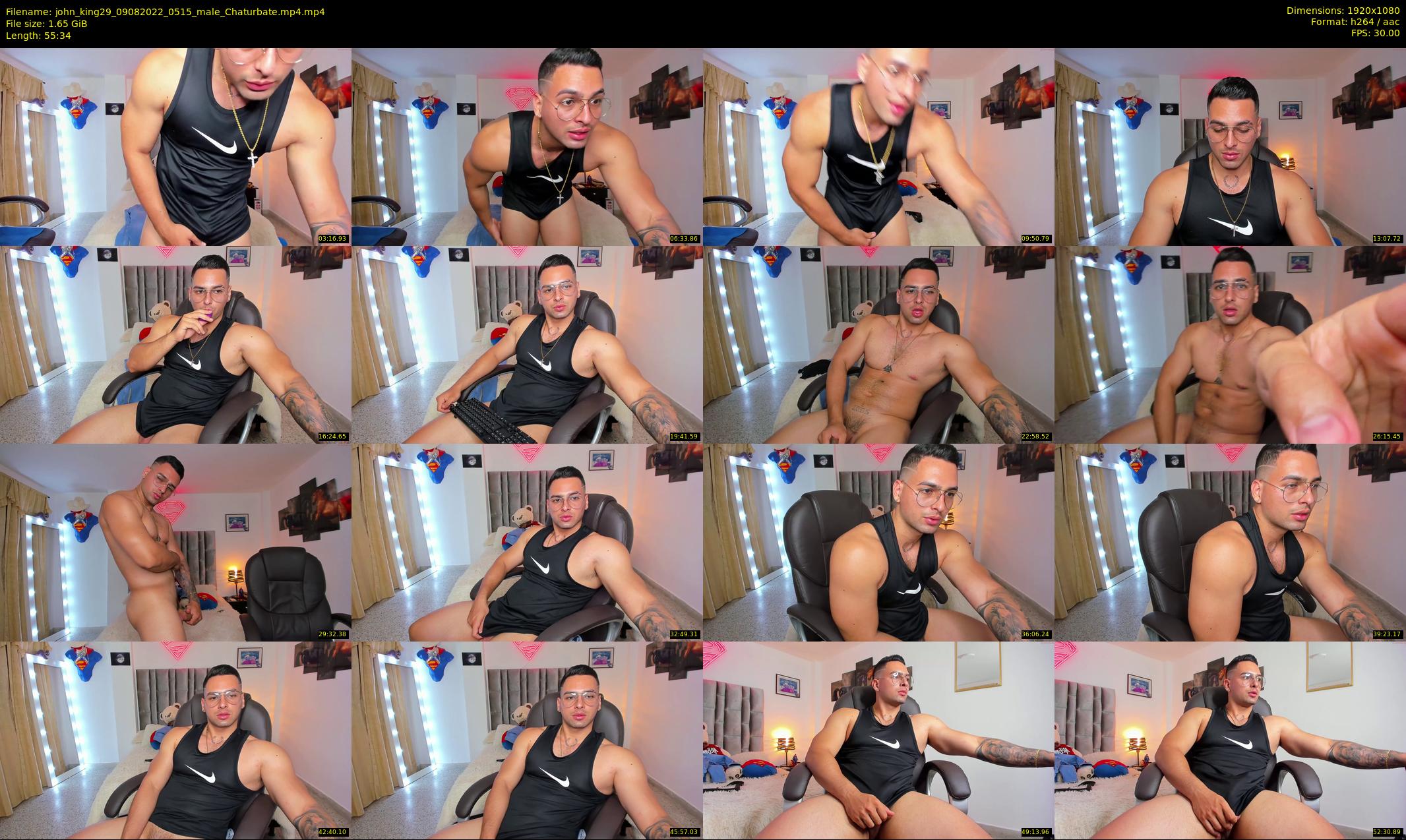 john_king29 — 56 minute Chaturbate male cam show recording, 1080p, Aug 9, 2022