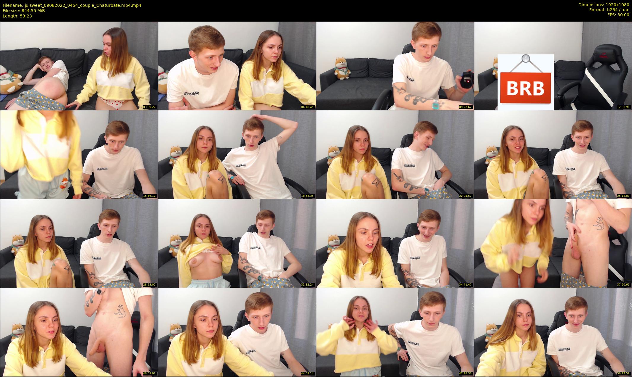 julsweet — 54 minute Chaturbate male cam show recording, 1080p, Aug 9, 2022