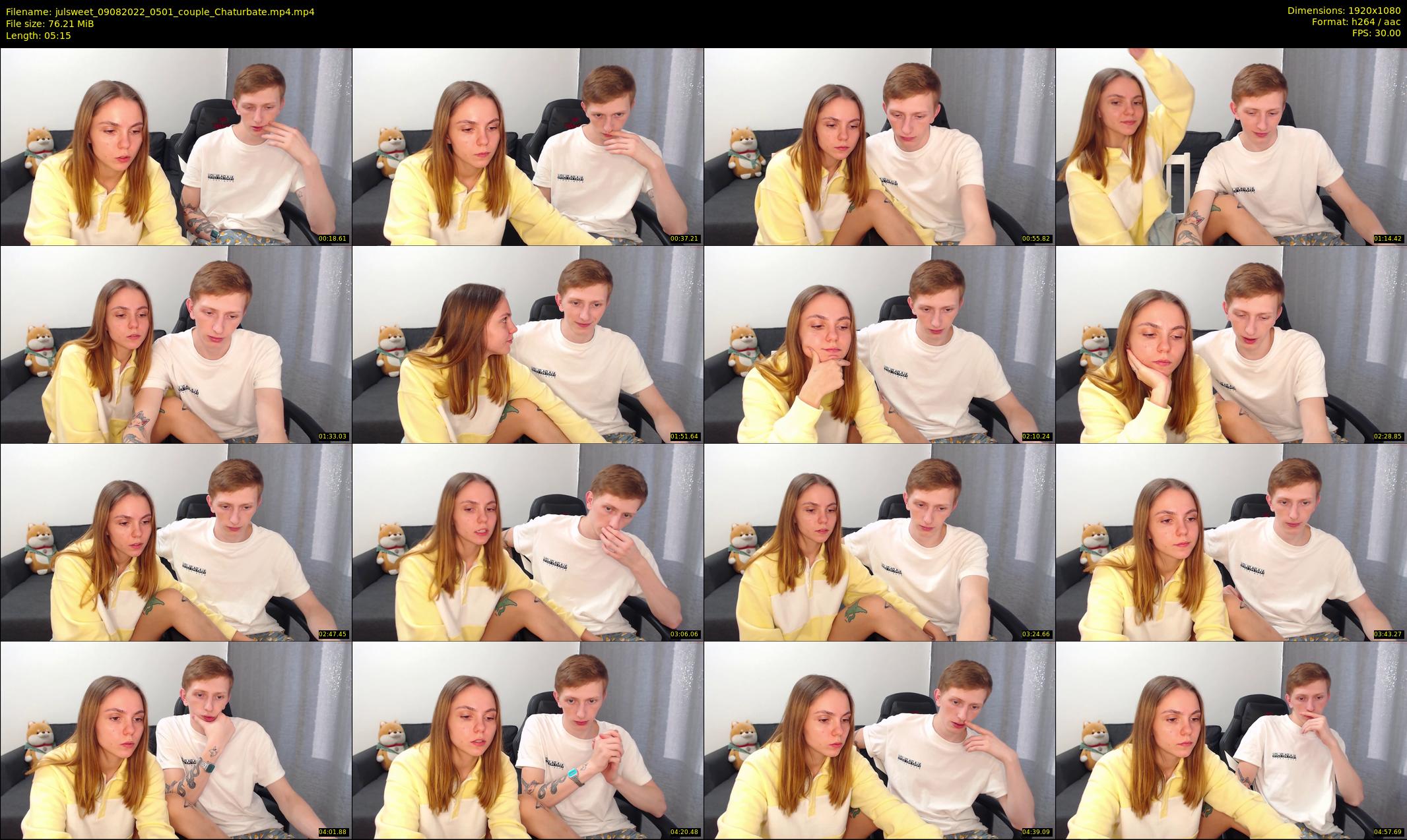 julsweet — 6 minute Chaturbate male cam show recording, 1080p, Aug 9, 2022
