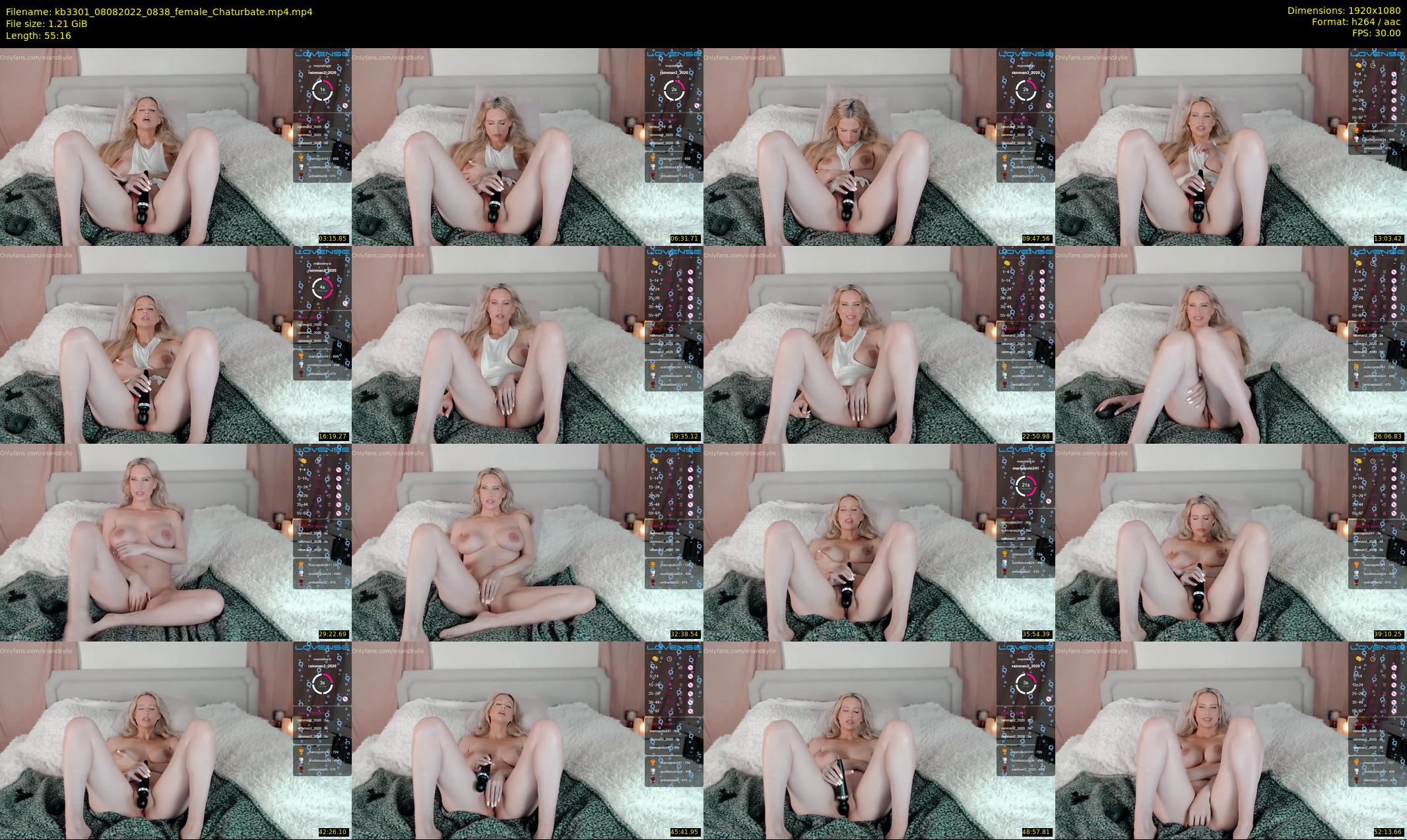 kb3301 — 56 minute Chaturbate couple cam show recording, 1080p, Aug 8, 2022