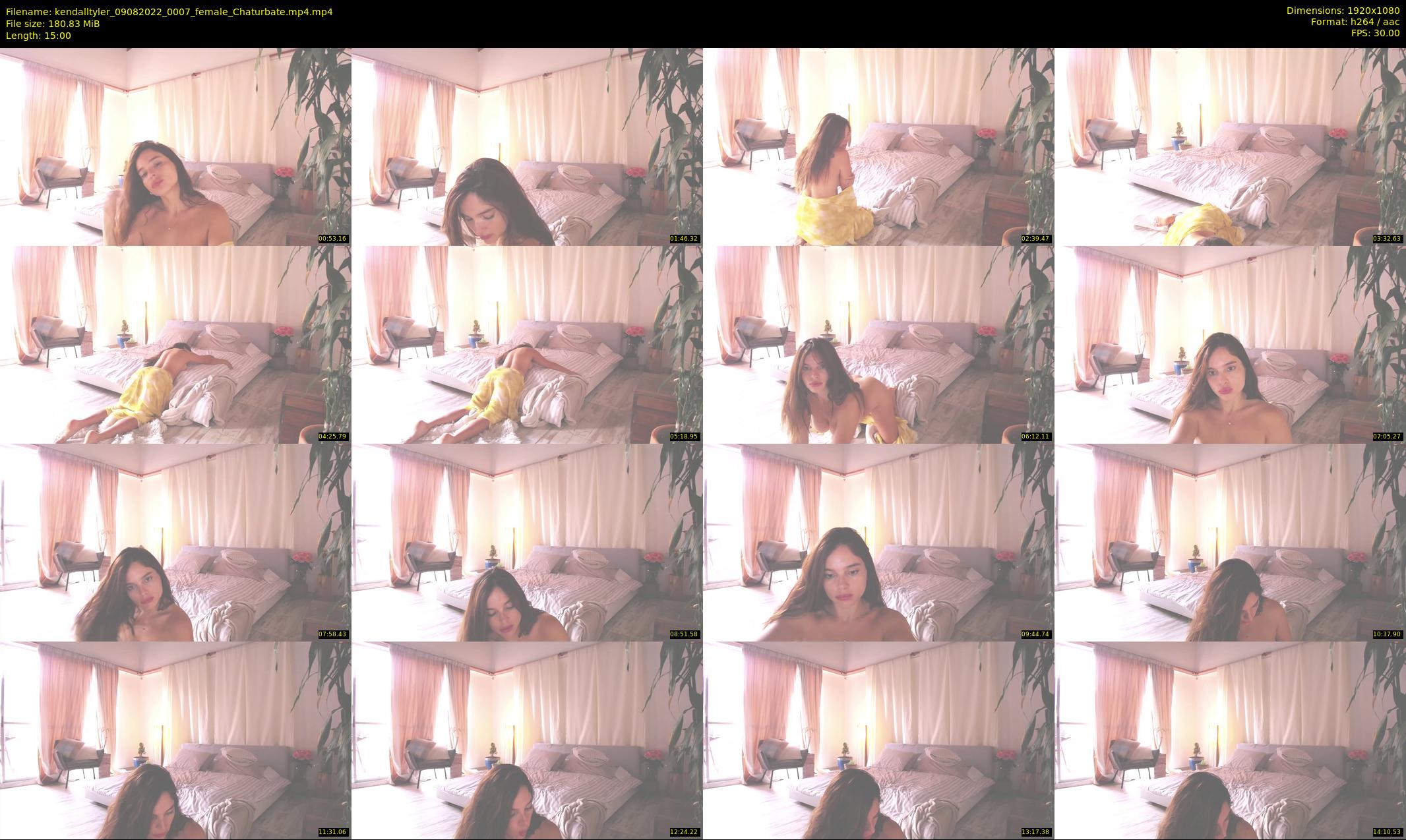 kendalltyler — 15 minute Chaturbate female cam show recording, 1080p, Aug 9, 2022