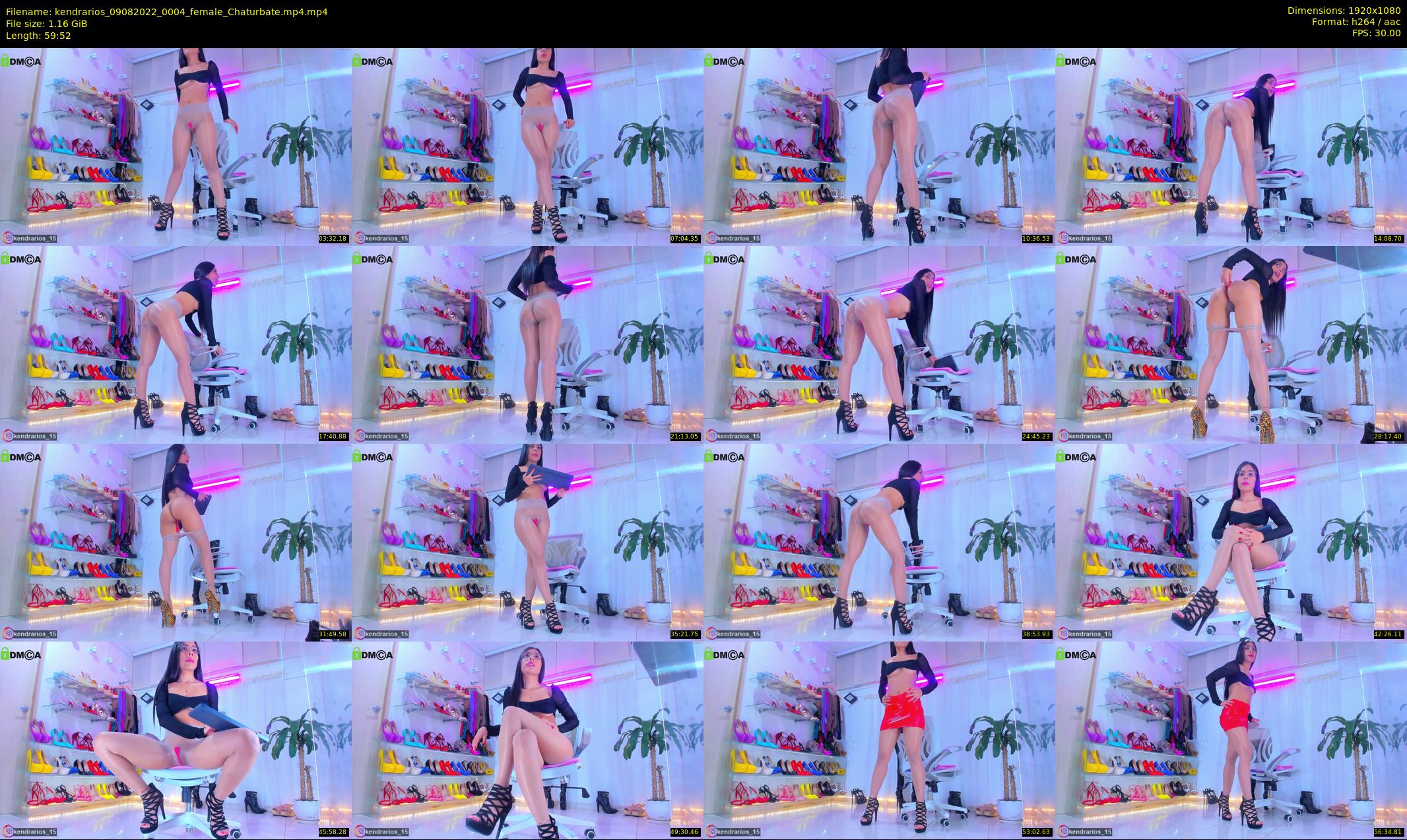 kendrarios — 60 minute Chaturbate female cam show recording, 1080p, Aug 9, 2022