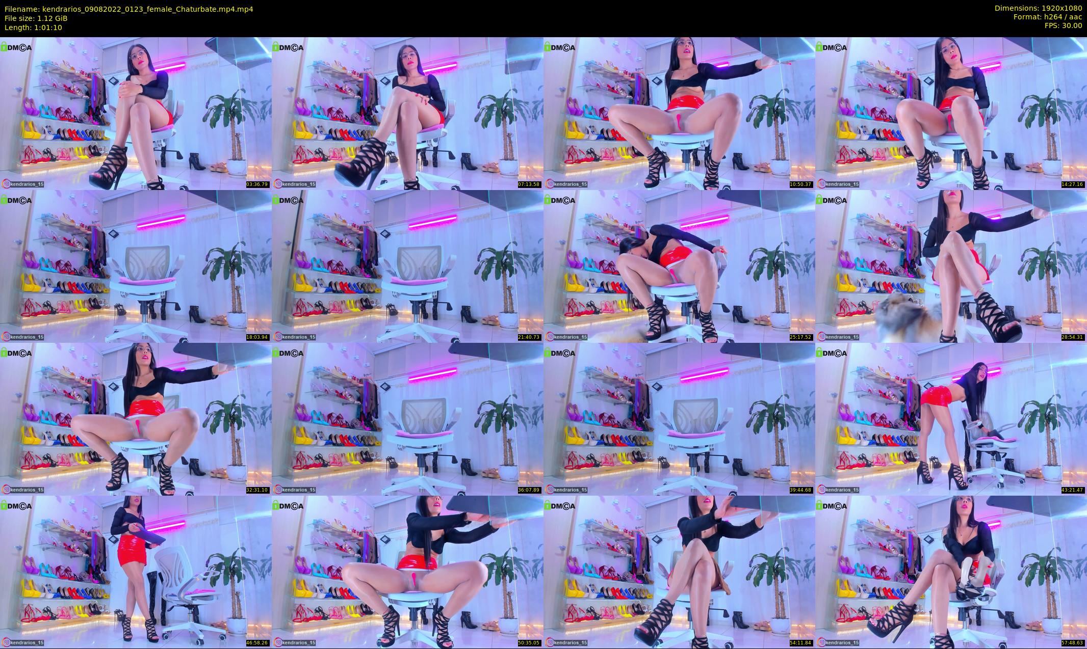 kendrarios — 62 minute Chaturbate female cam show recording, 1080p, Aug 9, 2022
