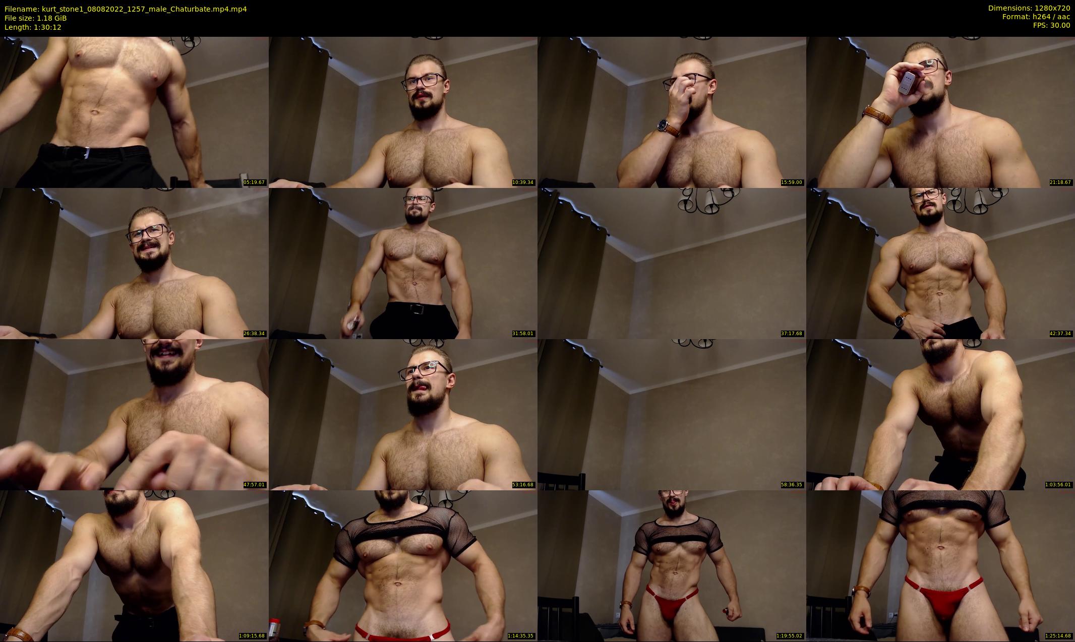 kurt_stone1 — 91 minute Chaturbate male cam show recording, 720p, Aug 8, 2022