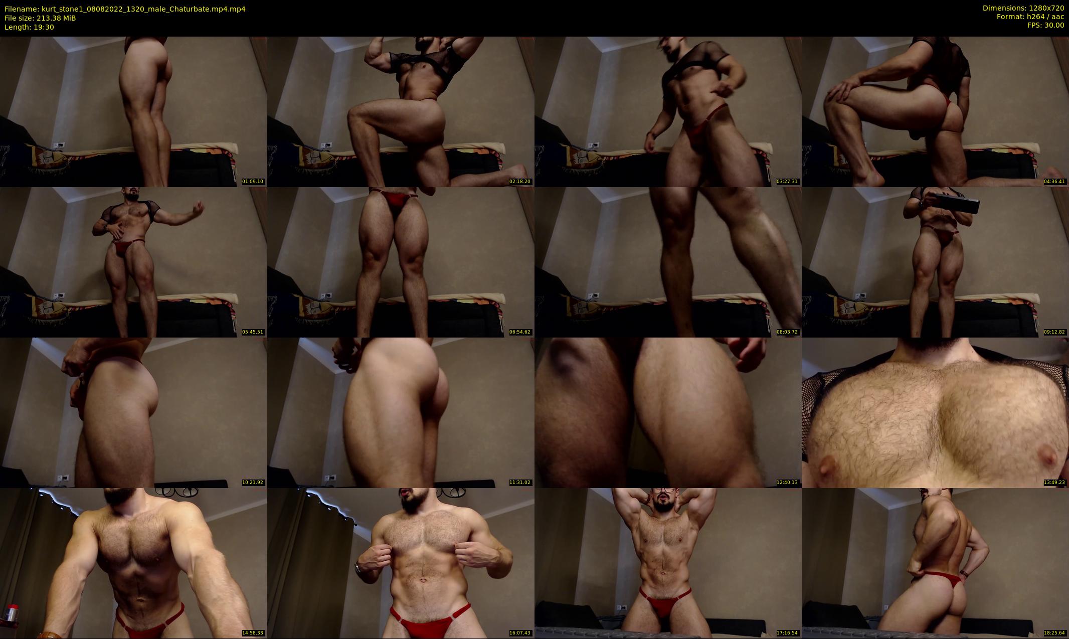 kurt_stone1 — 20 minute Chaturbate male cam show recording, 720p, Aug 8, 2022