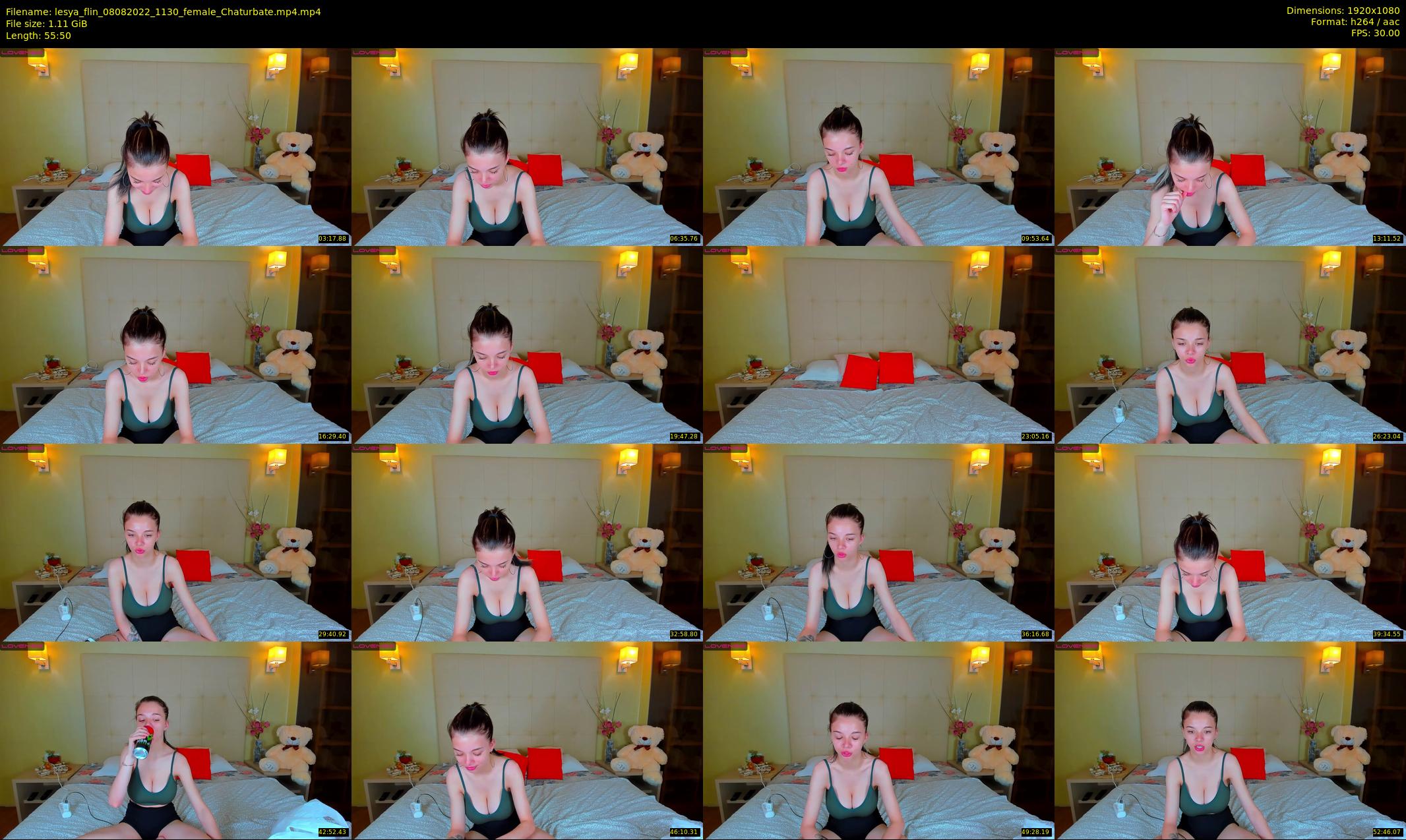 lesya_flin — 56 minute Chaturbate female cam show recording, 1080p, Aug 8, 2022