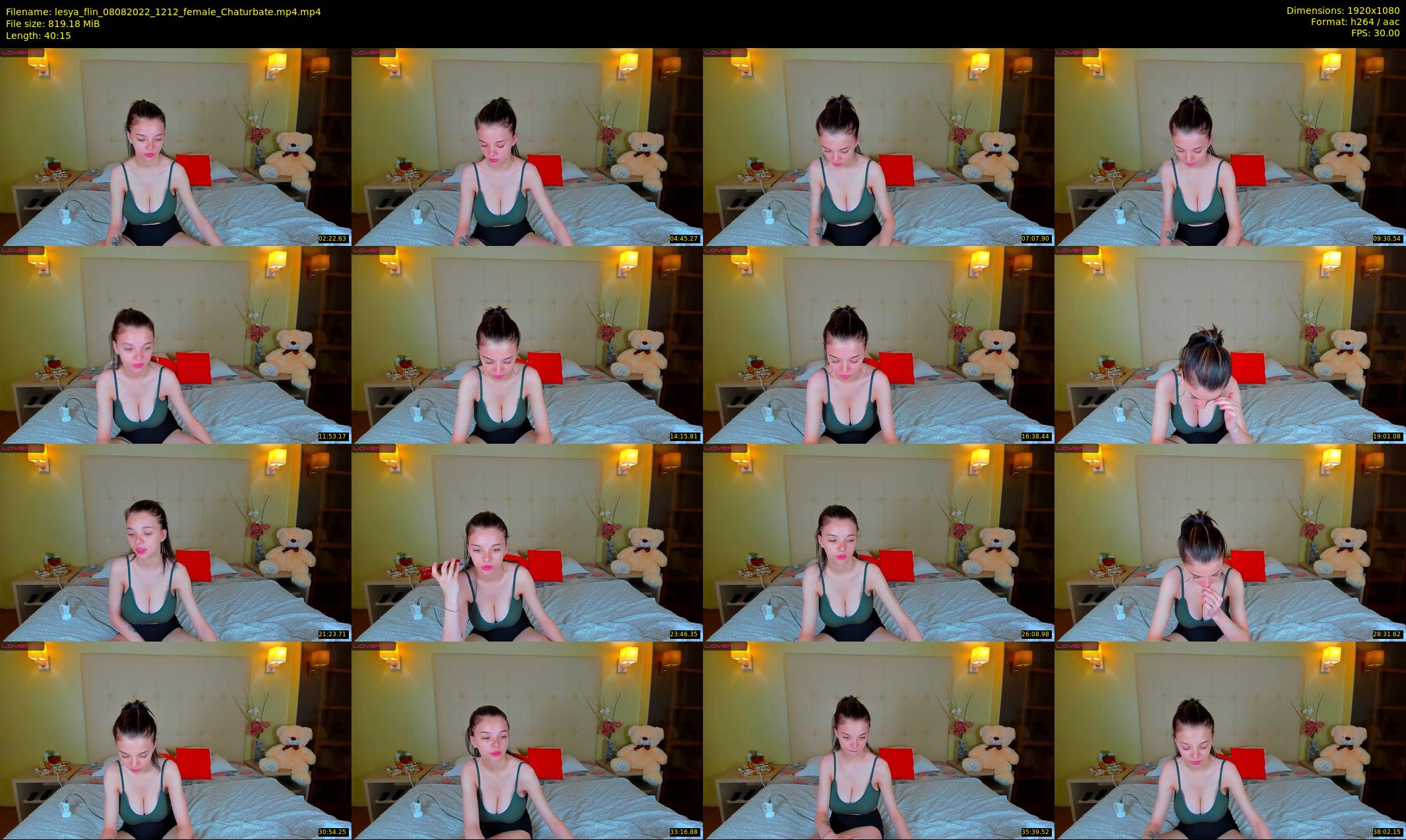 lesya_flin — 41 minute Chaturbate female cam show recording, 1080p, Aug 8, 2022