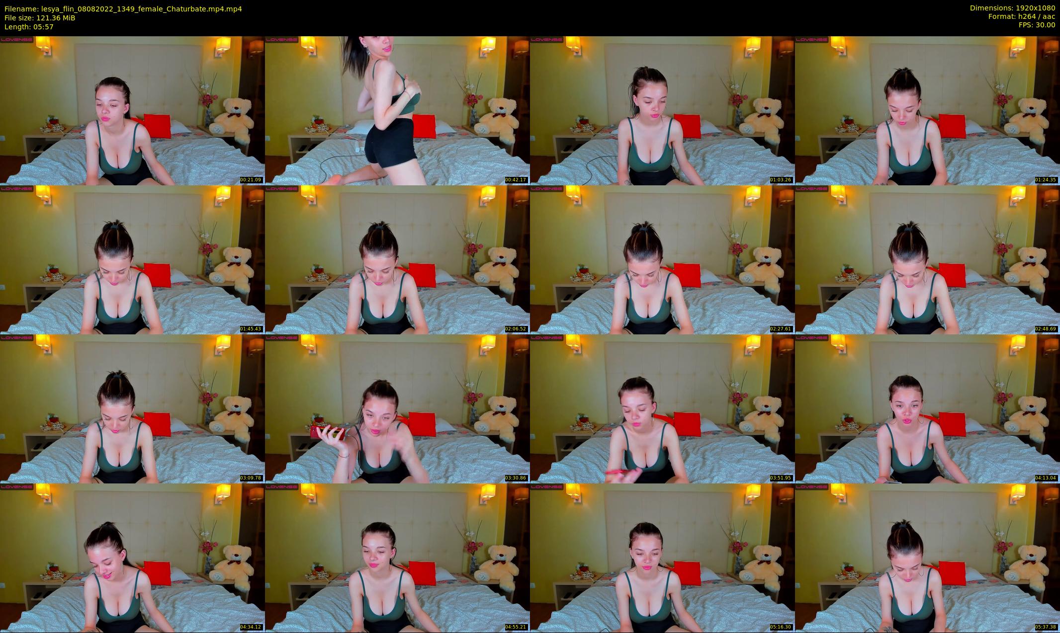 lesya_flin — 6 minute Chaturbate female cam show recording, 1080p, Aug 8, 2022