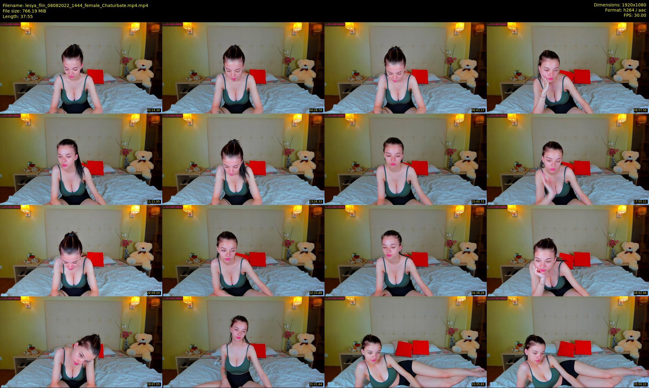 lesya_flin — 38 minute Chaturbate female cam show recording, 1080p, Aug 8, 2022