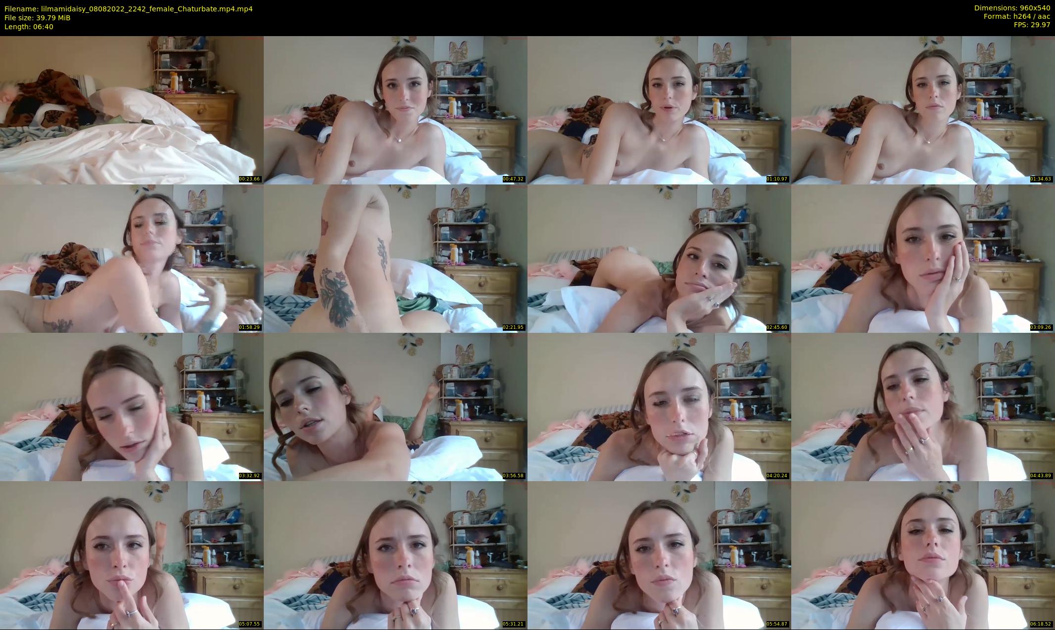 lilmamidaisy — 7 minute Chaturbate female cam show recording, 480p, Aug 8, 2022