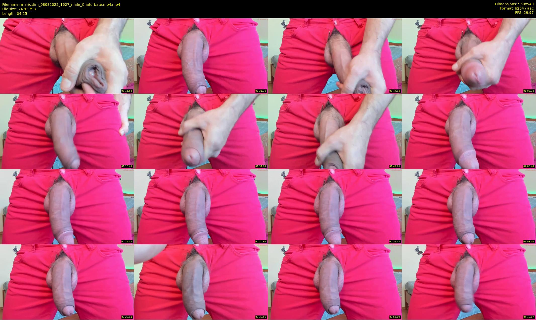 marioslim — 5 minute Chaturbate male cam show recording, 480p, Aug 8, 2022