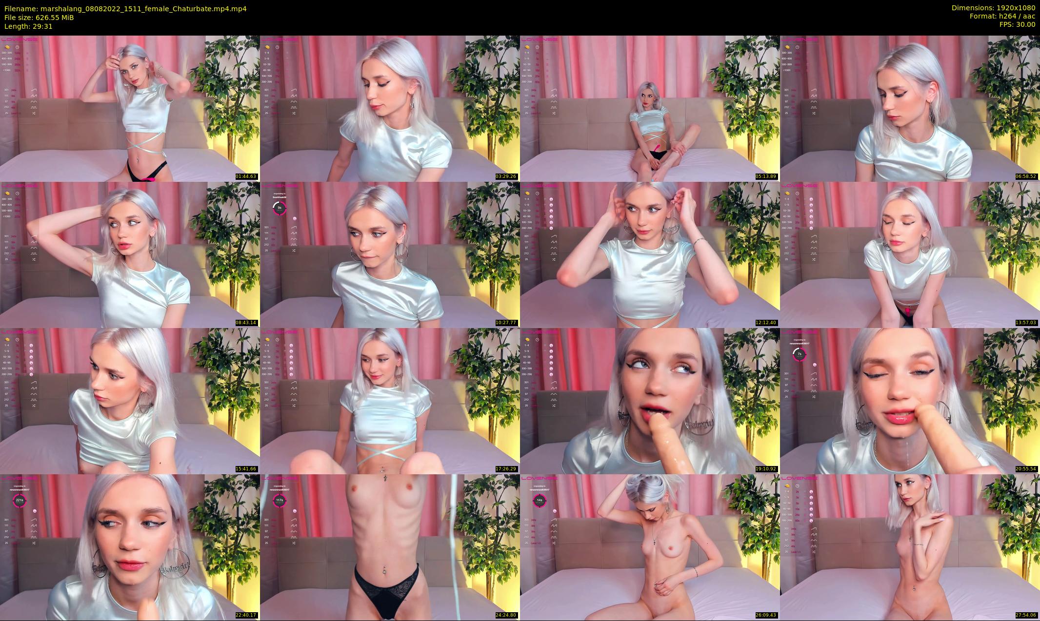 marshalang — 30 minute Chaturbate couple cam show recording, 1080p, Aug 8, 2022