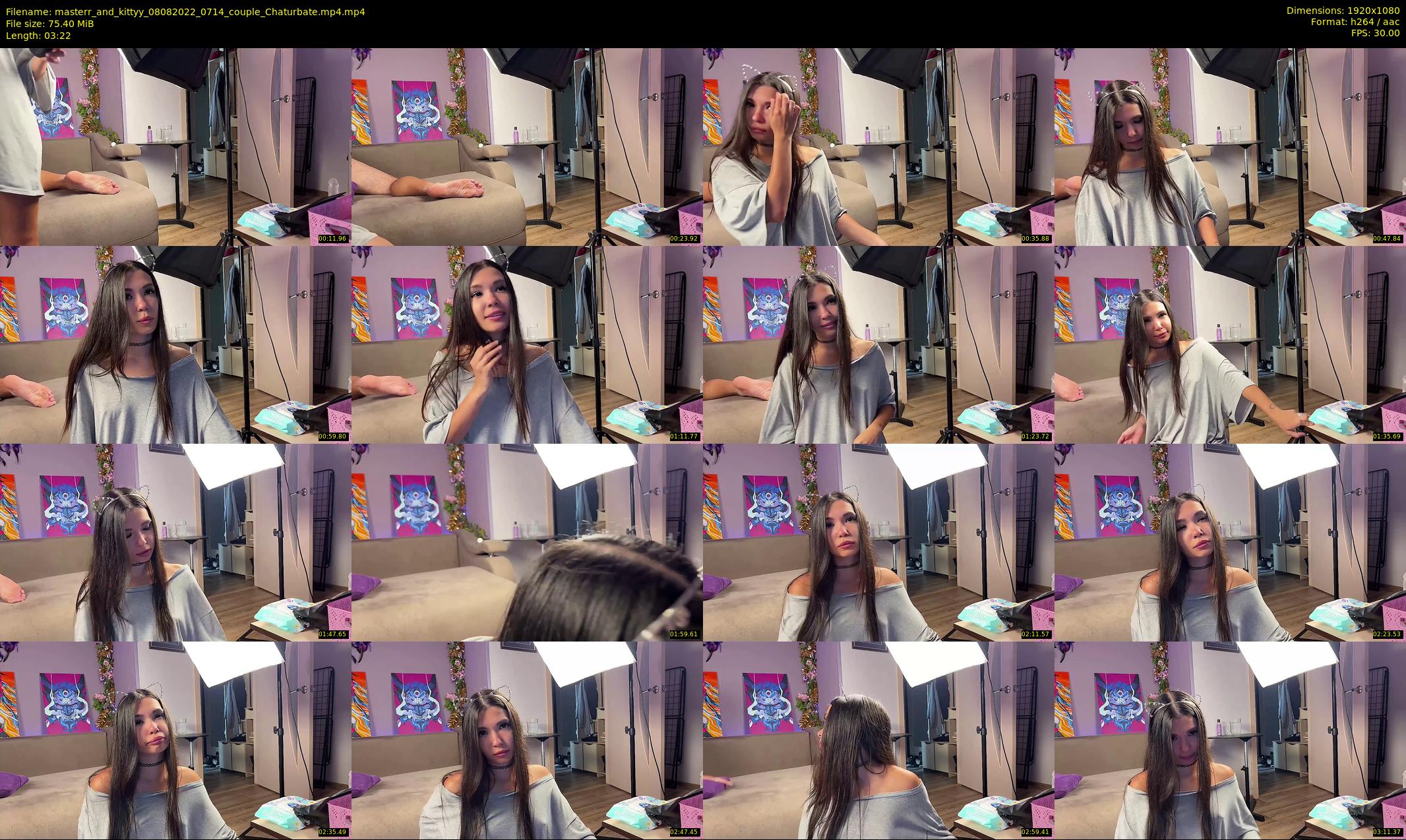 masterr_and_kittyy — 4 minute Chaturbate couple cam show recording, 1080p, Aug 8, 2022