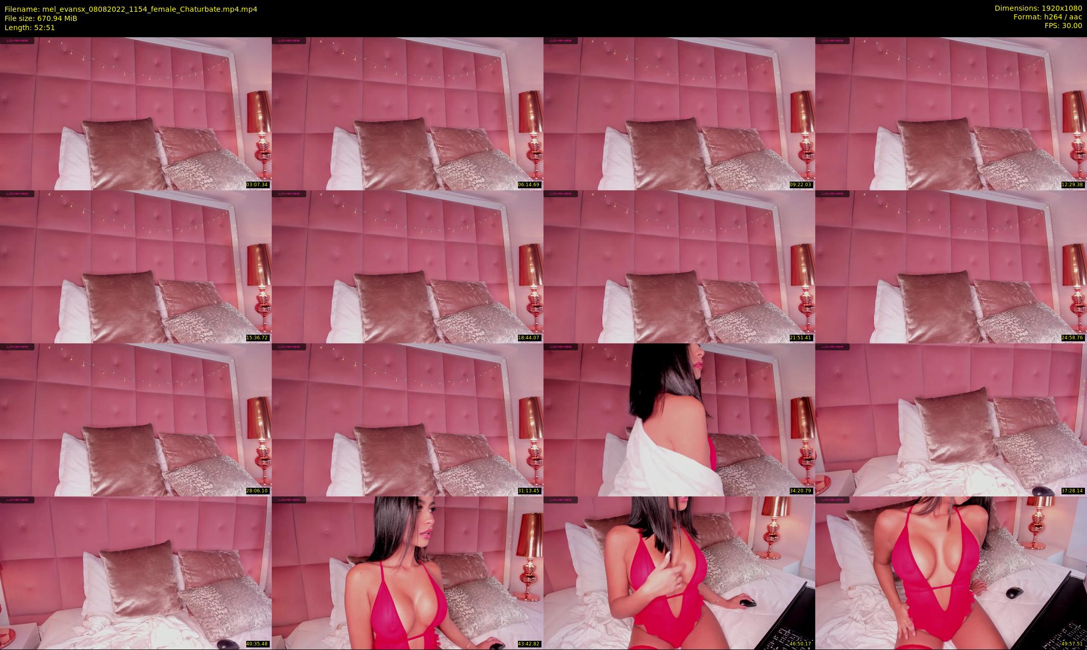 mel_evansx — 53 minute Chaturbate female cam show recording, 1080p, Aug 8, 2022
