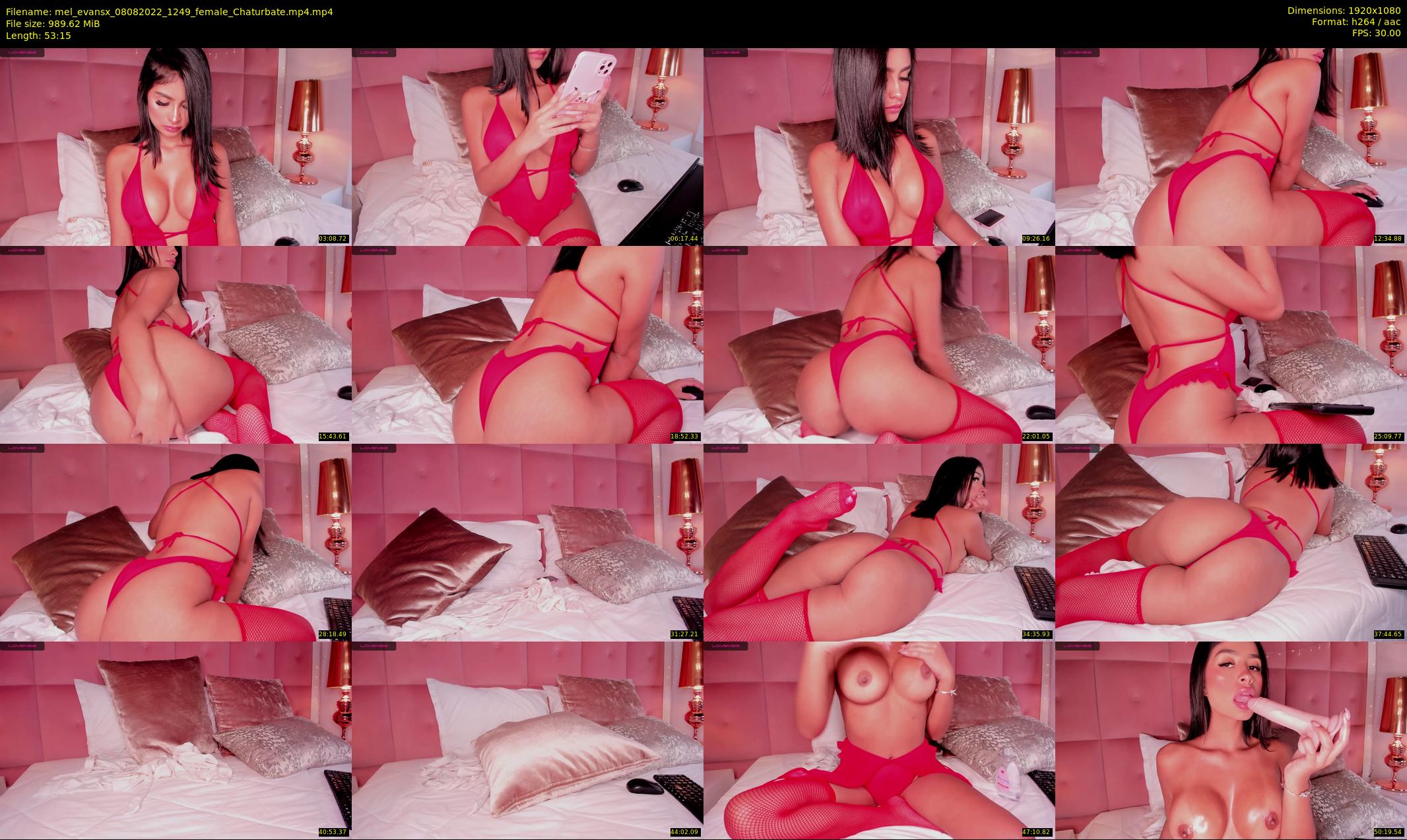 mel_evansx — 54 minute Chaturbate female cam show recording, 1080p, Aug 8, 2022