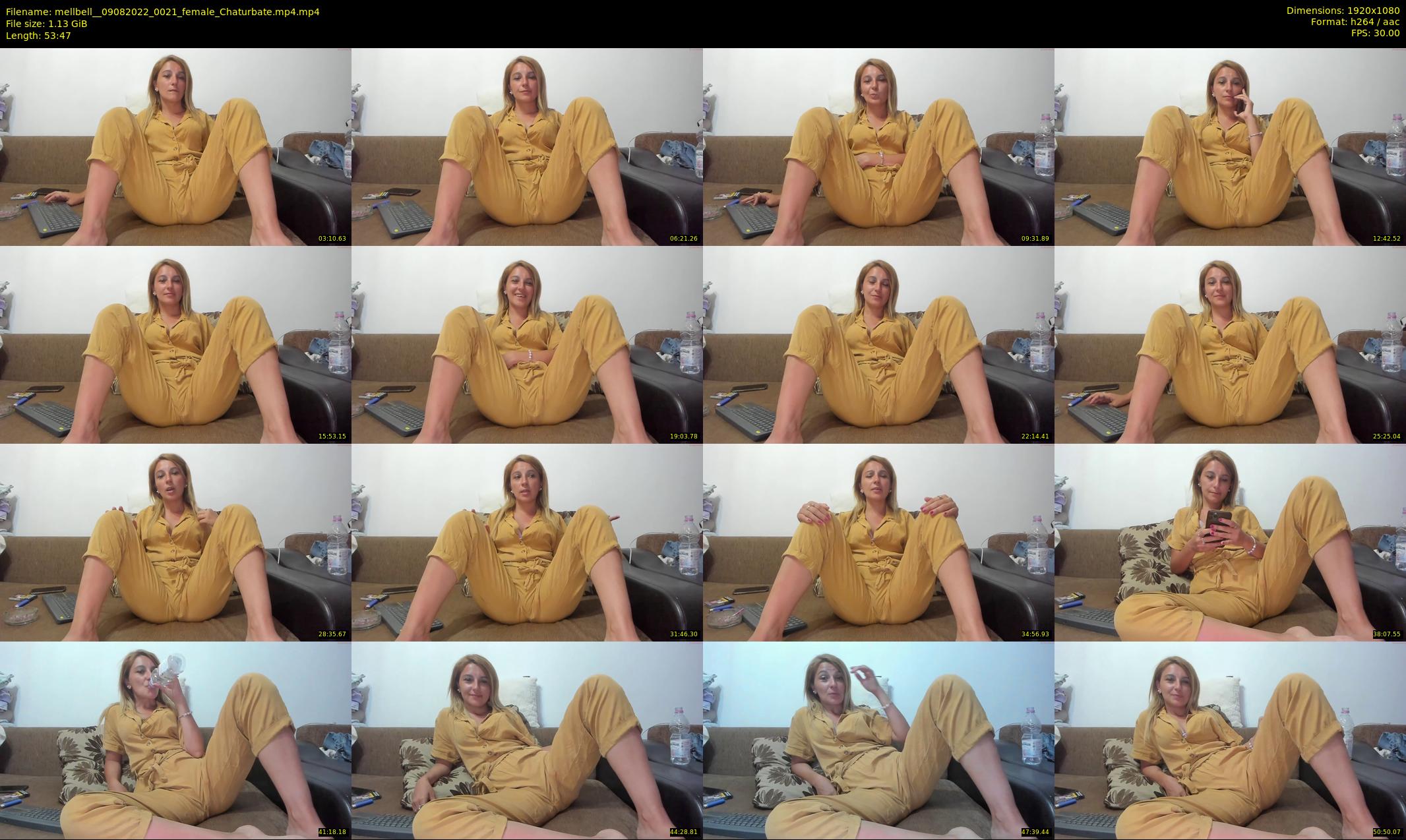 mellbell_ — 54 minute Chaturbate female cam show recording, 1080p, Aug 9, 2022