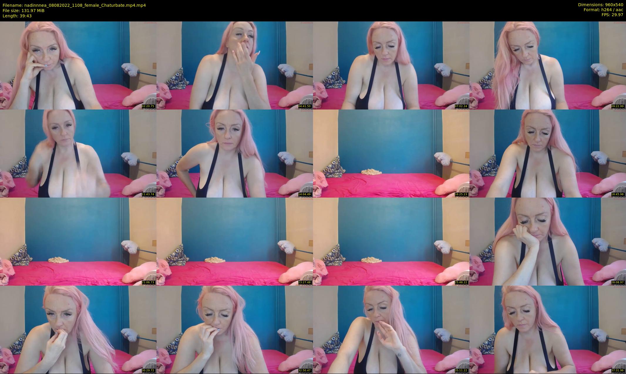 nadinnnea — 40 minute Chaturbate female cam show recording, 480p, Aug 8, 2022
