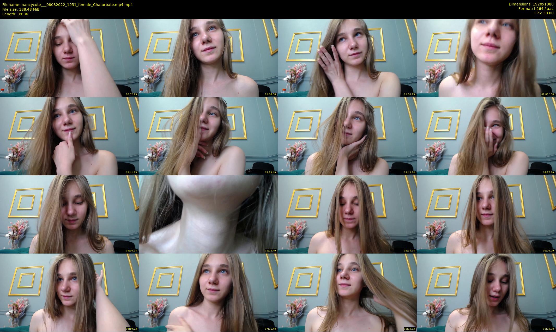 nancycute__ — 10 minute Chaturbate female cam show recording, 1080p, Aug 8, 2022