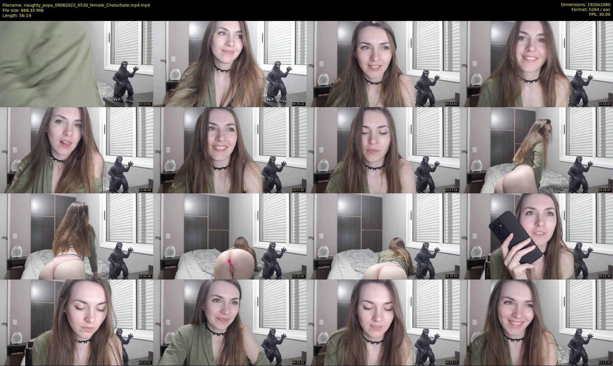 naughty_popa — 57 minute Chaturbate female cam show recording, 1080p, Aug 9, 2022