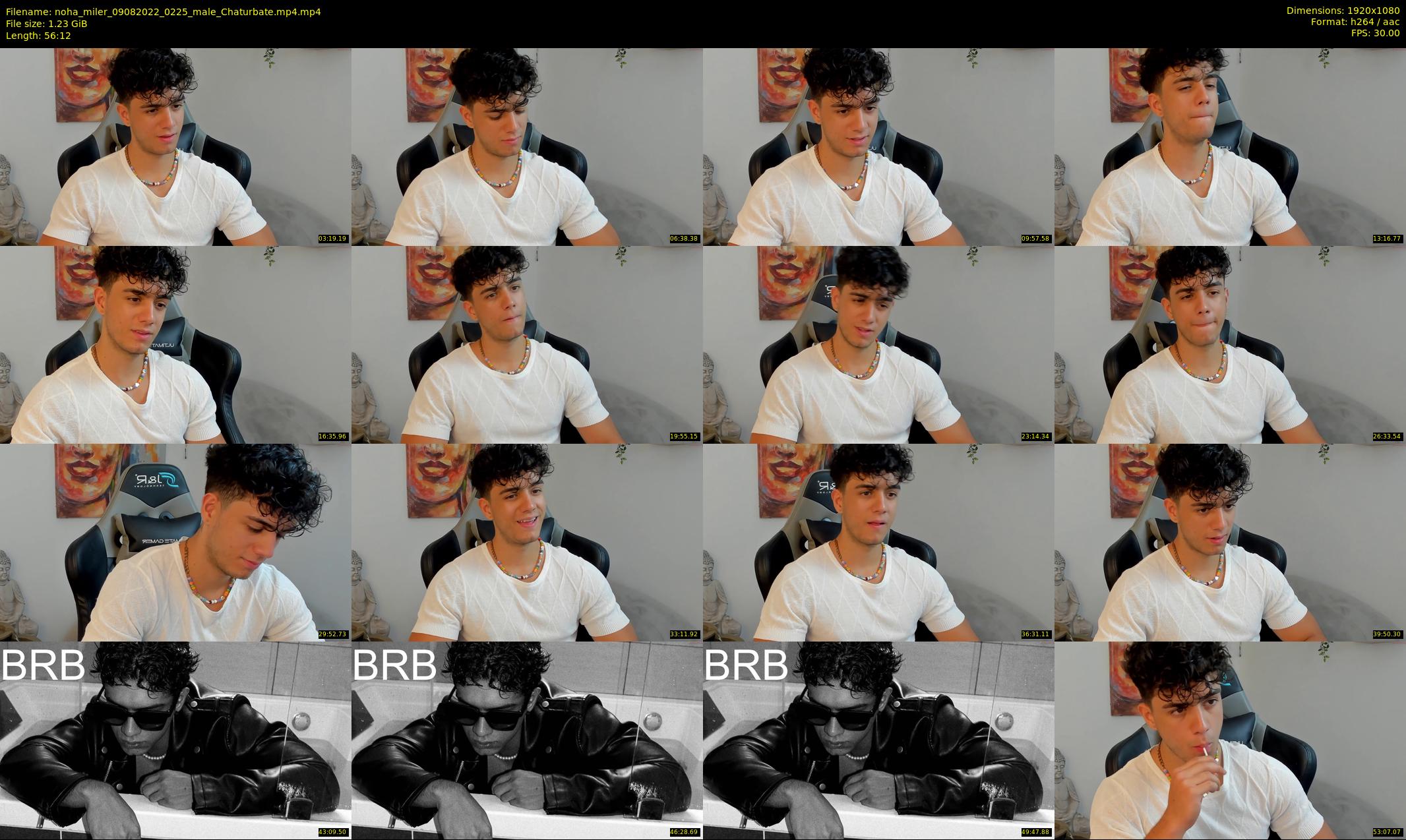 noha_miler — 57 minute Chaturbate male cam show recording, 1080p, Aug 9, 2022