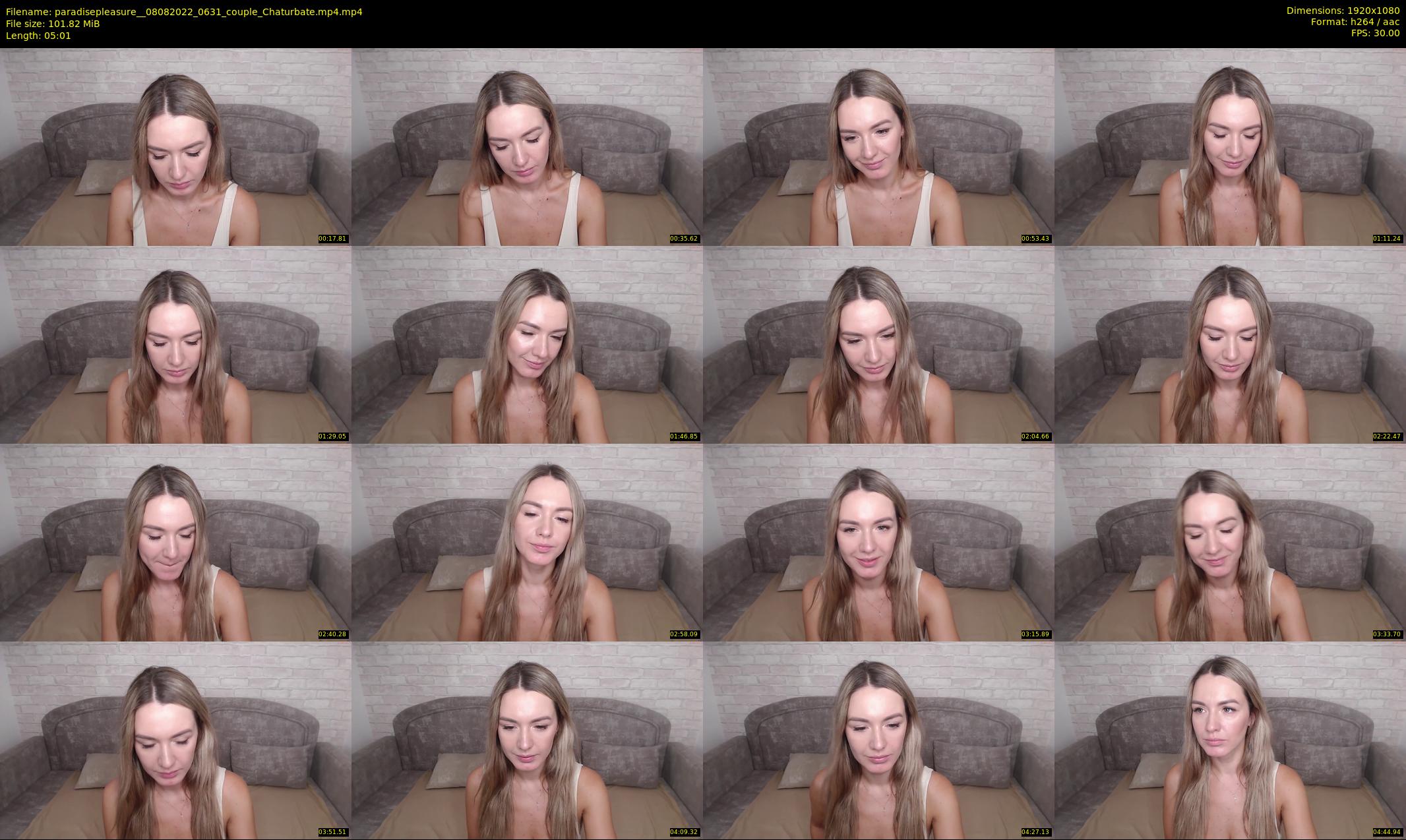 paradisepleasure_ — 6 minute Chaturbate couple cam show recording, 1080p, Aug 8, 2022