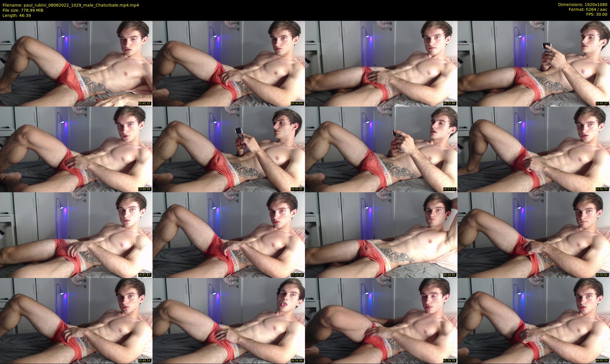 paul_rubini — 47 minute Chaturbate male cam show recording, 1080p, Aug 8, 2022
