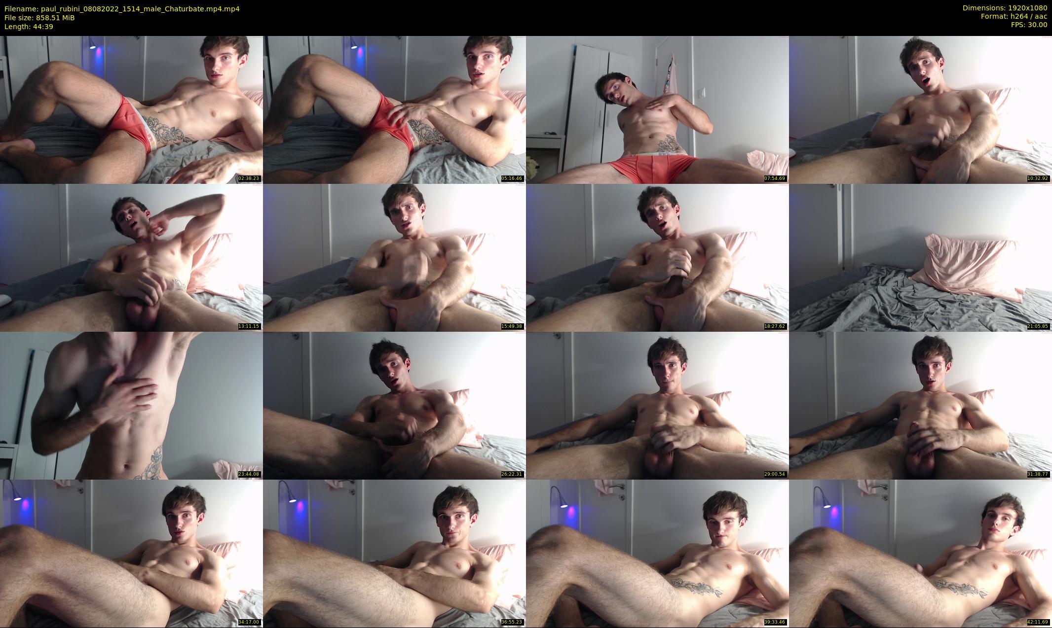 paul_rubini — 45 minute Chaturbate male cam show recording, 1080p, Aug 8, 2022