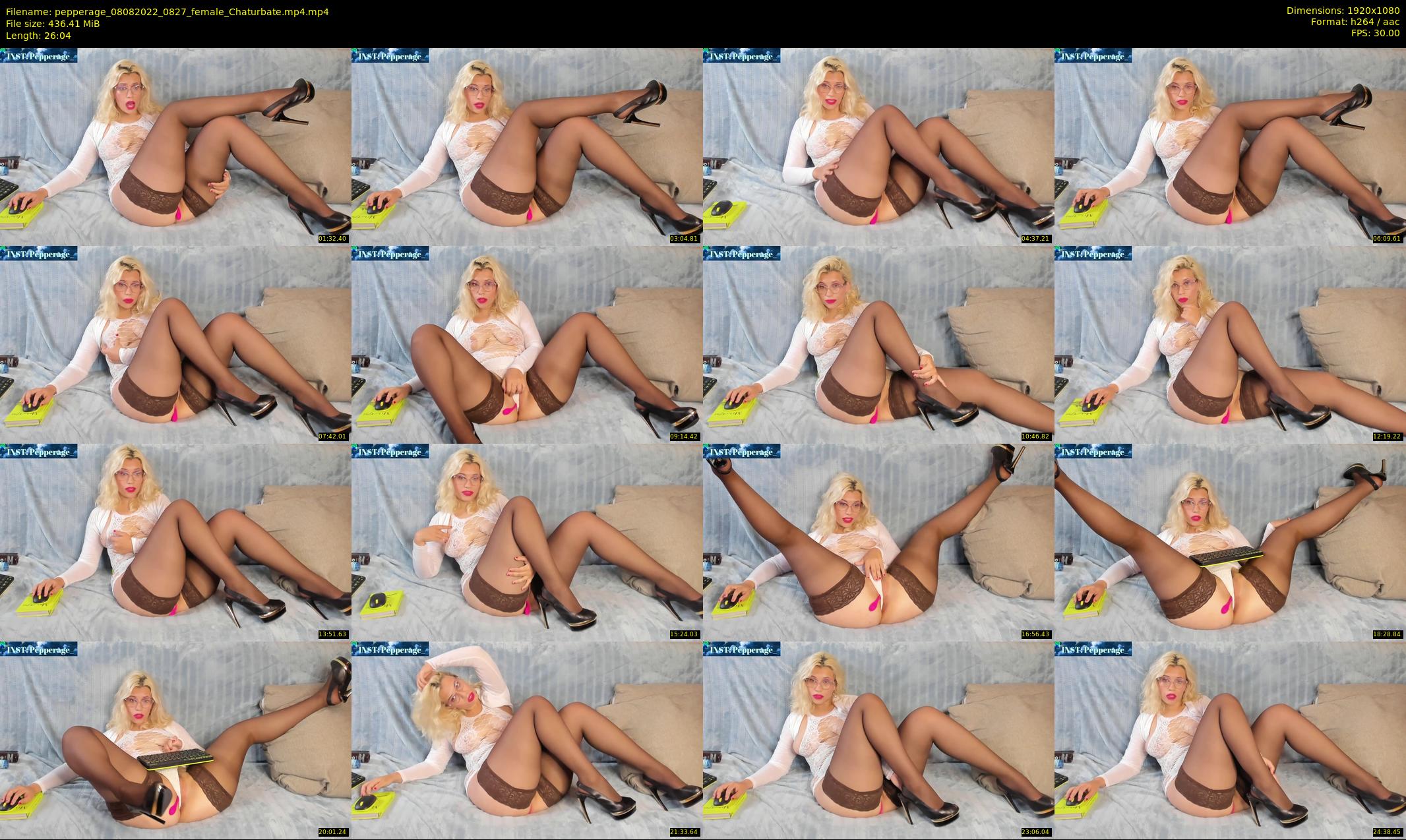pepperage — 27 minute Chaturbate female cam show recording, 1080p, Aug 8, 2022