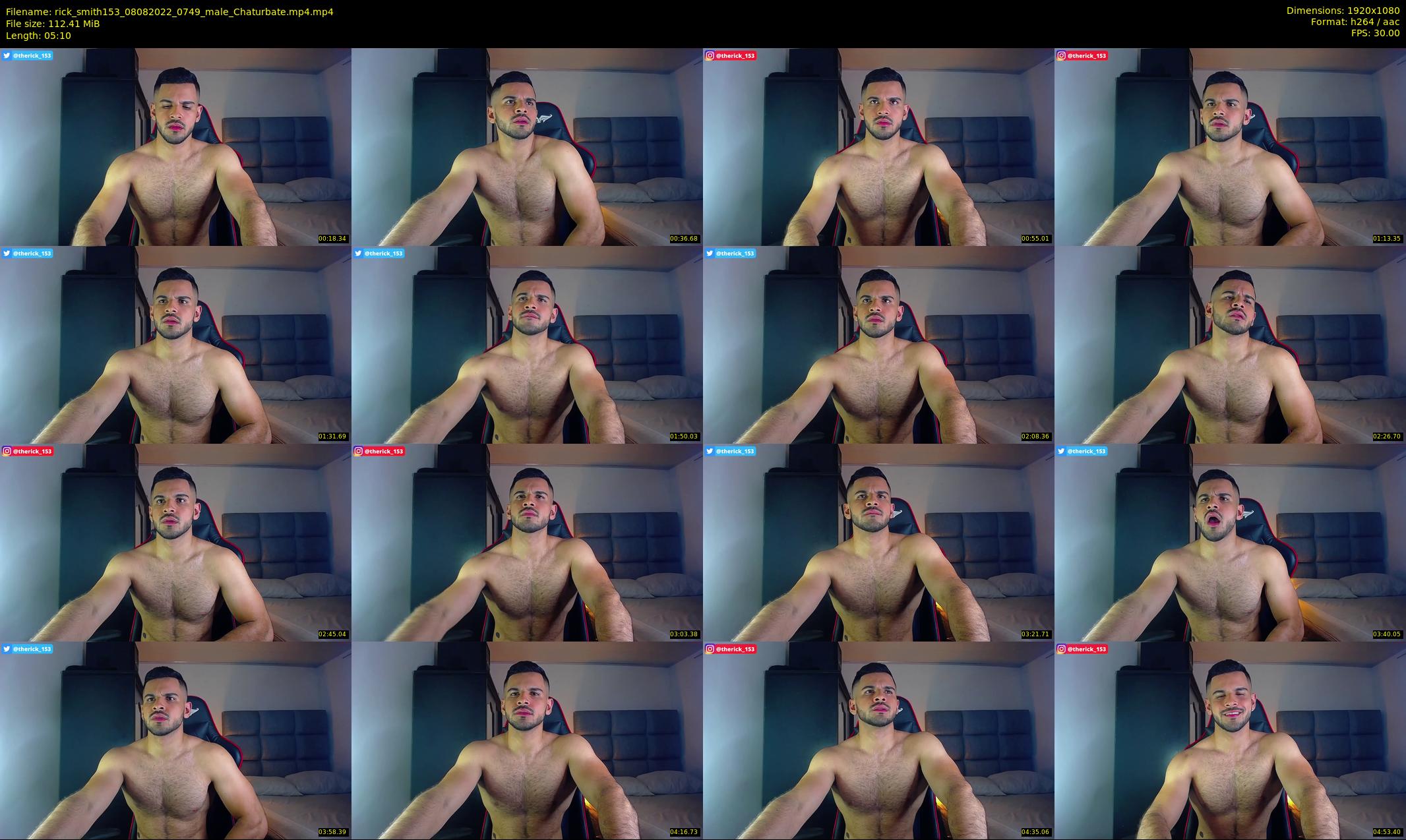 rick_smith153 — 6 minute Chaturbate male cam show recording, 1080p, Aug 8, 2022