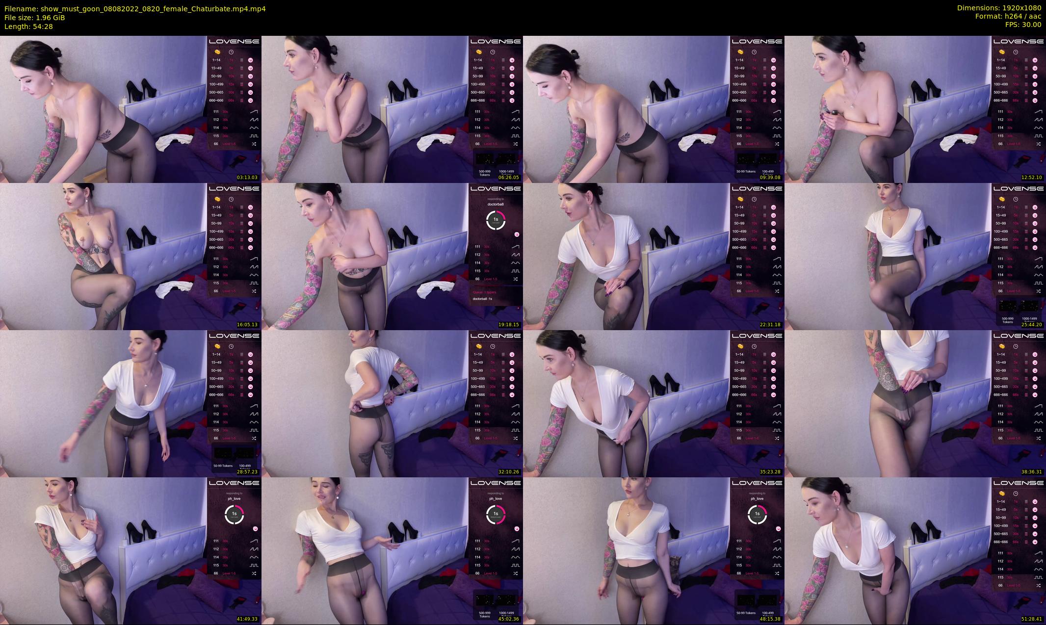 show_must_goon — 55 minute Chaturbate female cam show recording, 1080p, Aug 8, 2022