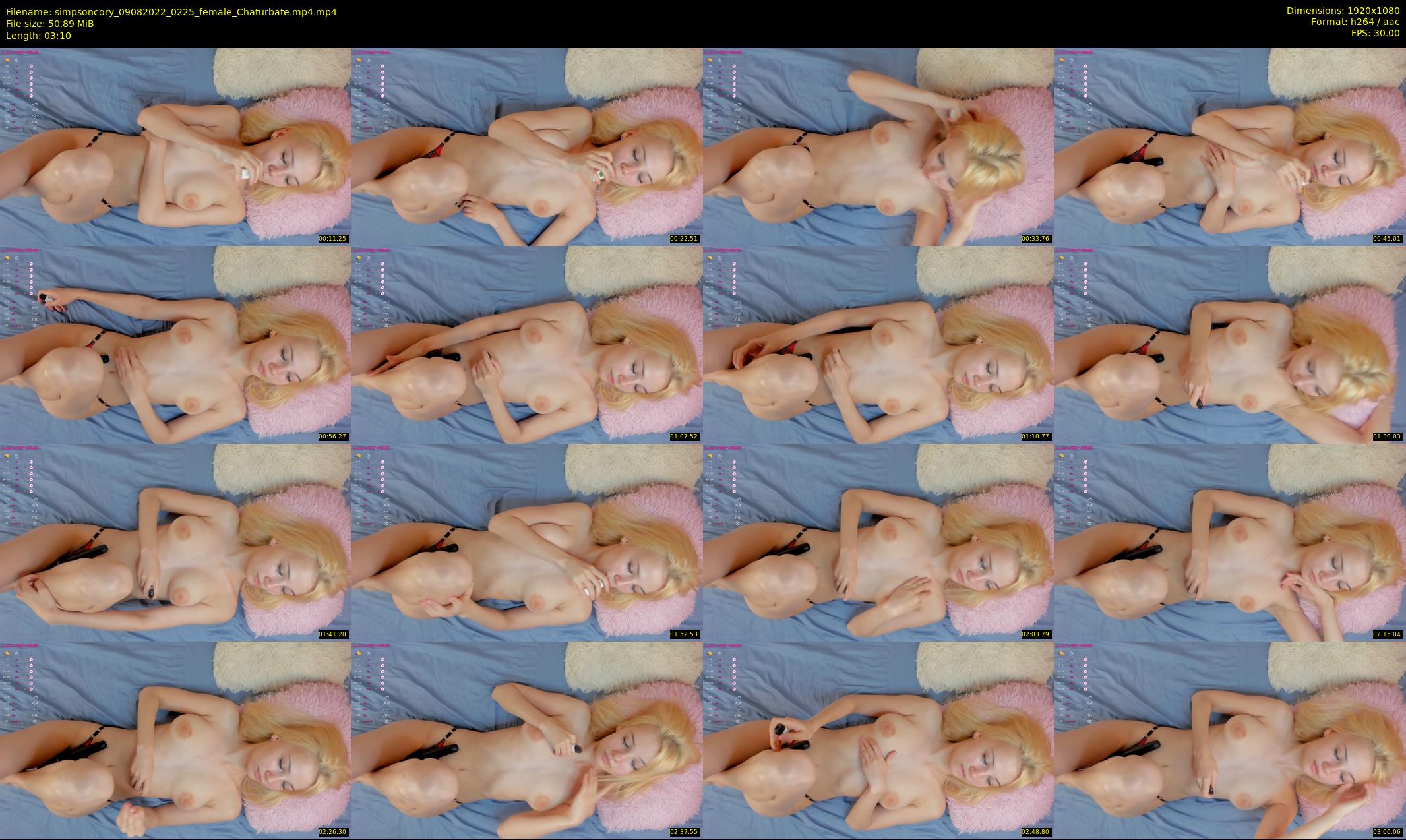 simpsoncory — 4 minute Chaturbate female cam show recording, 1080p, Aug 9, 2022