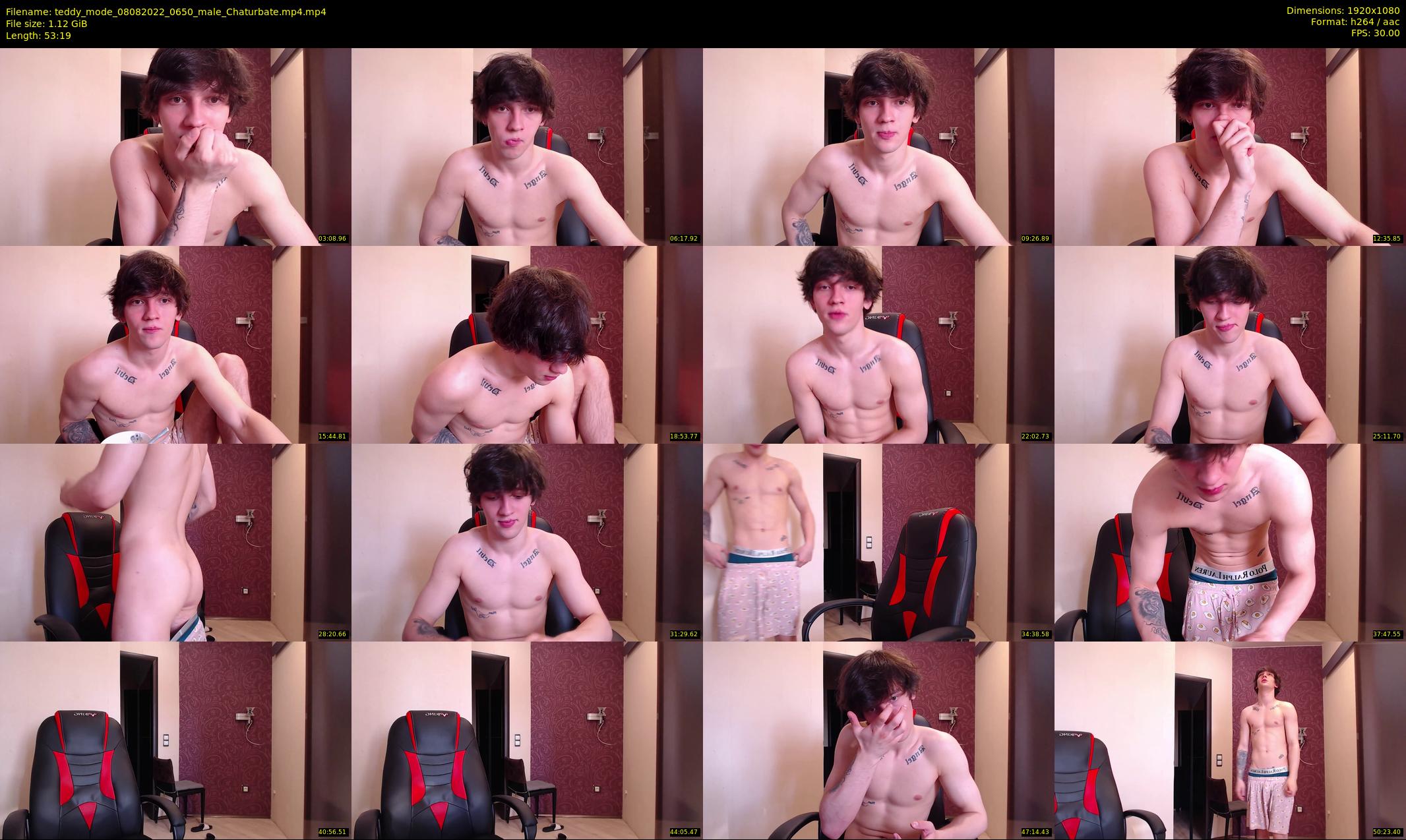 teddy_mode — 54 minute Chaturbate couple cam show recording, 1080p, Aug 8, 2022