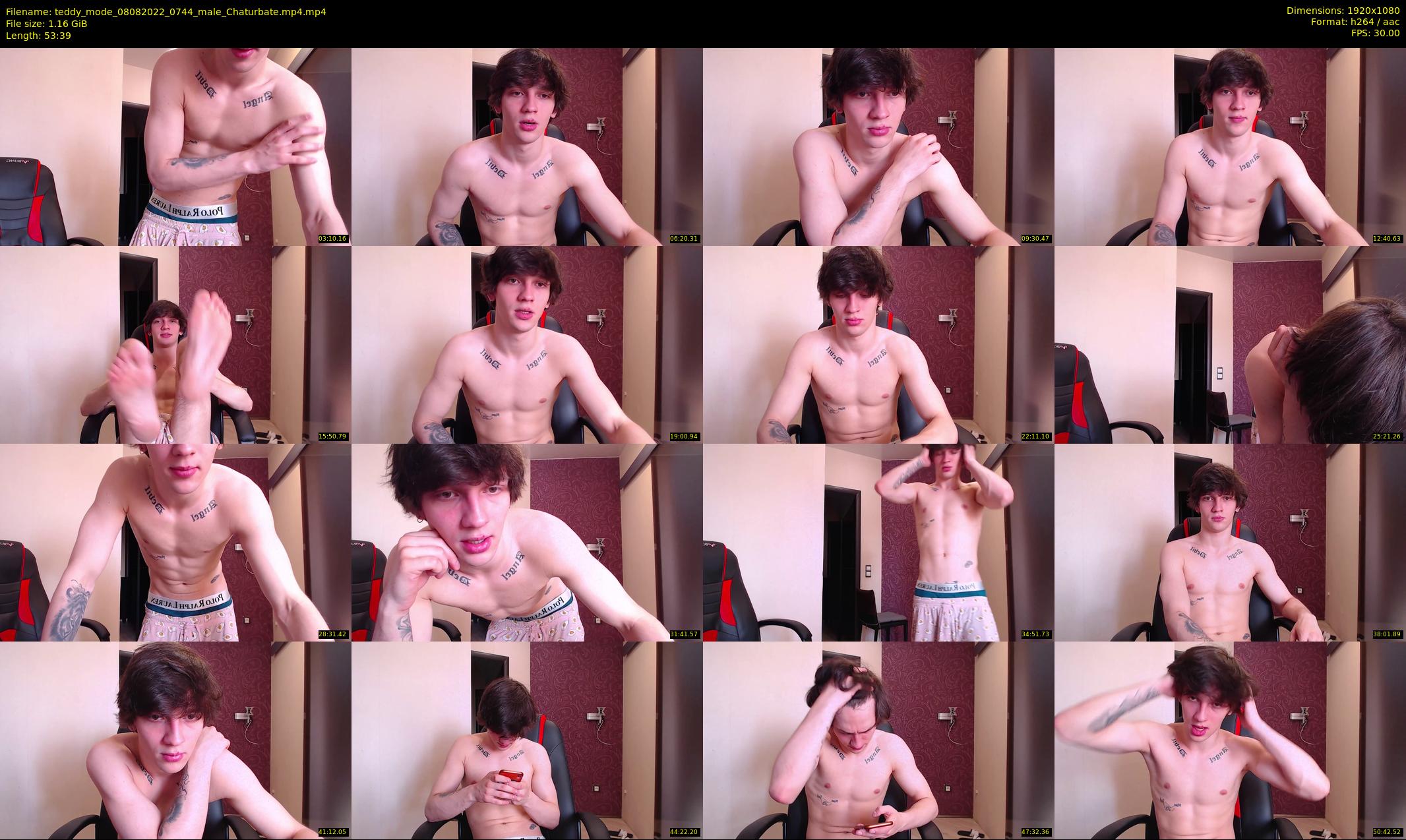 teddy_mode — 54 minute Chaturbate couple cam show recording, 1080p, Aug 8, 2022