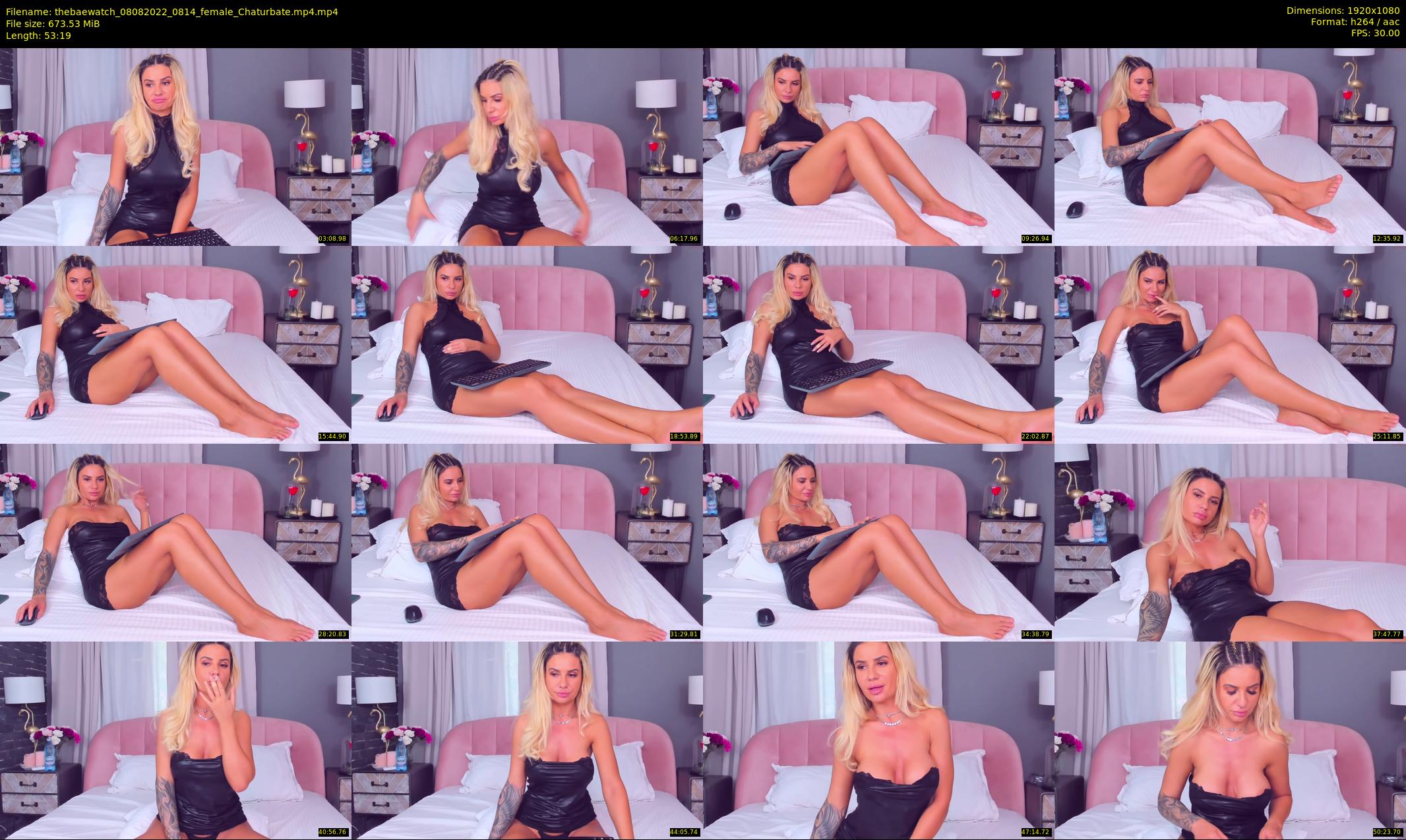 thebaewatch — 54 minute Chaturbate female cam show recording, 1080p, Aug 8, 2022