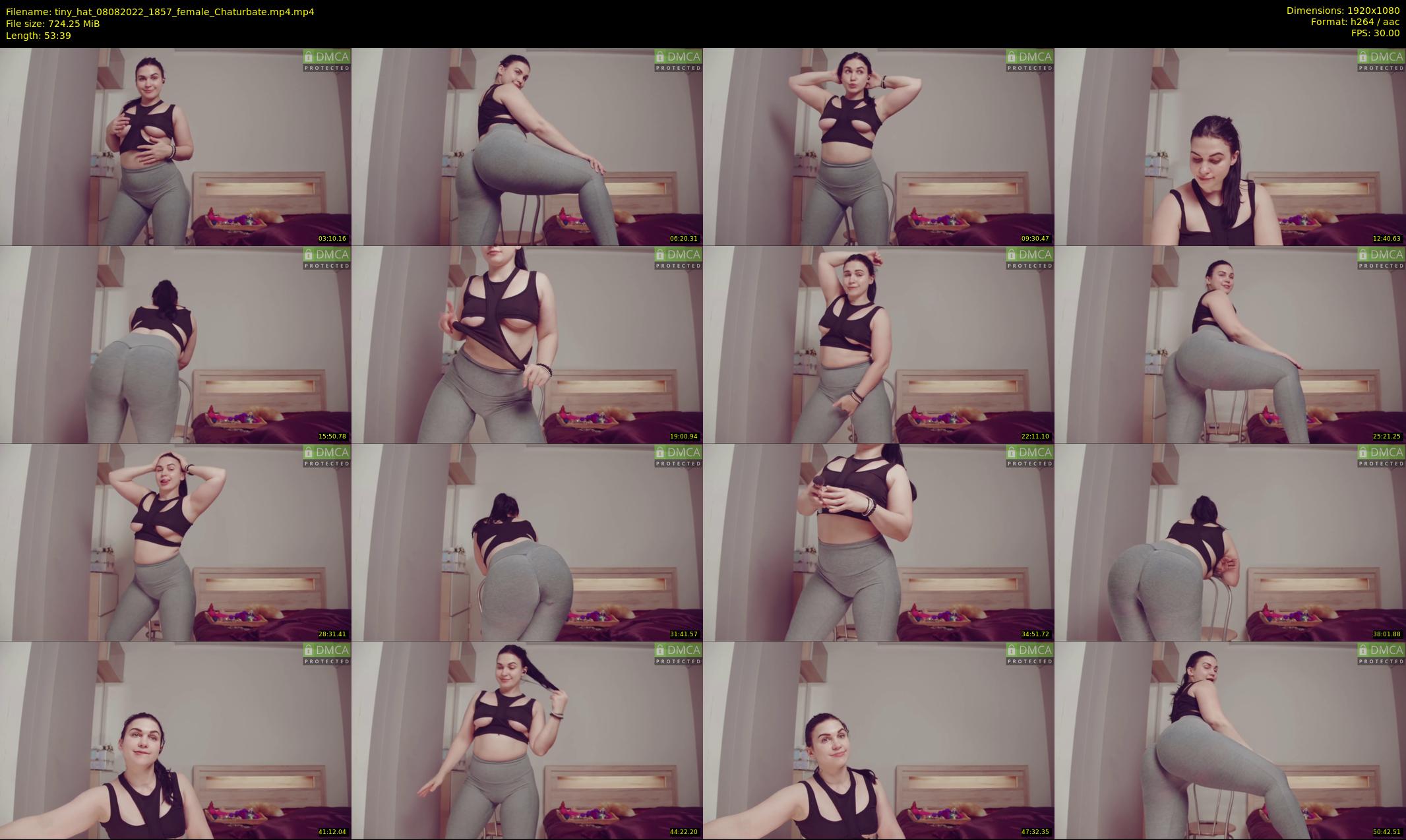 tiny_hat — 54 minute Chaturbate female cam show recording, 1080p, Aug 8, 2022