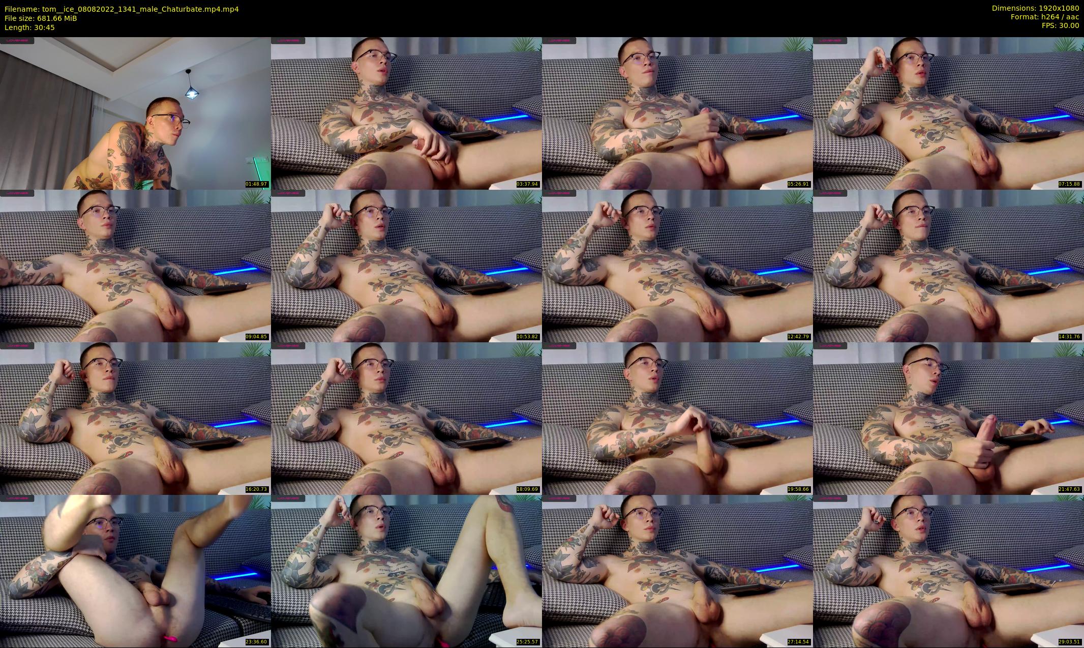 tom__ice — 31 minute Chaturbate male cam show recording, 1080p, Aug 8, 2022