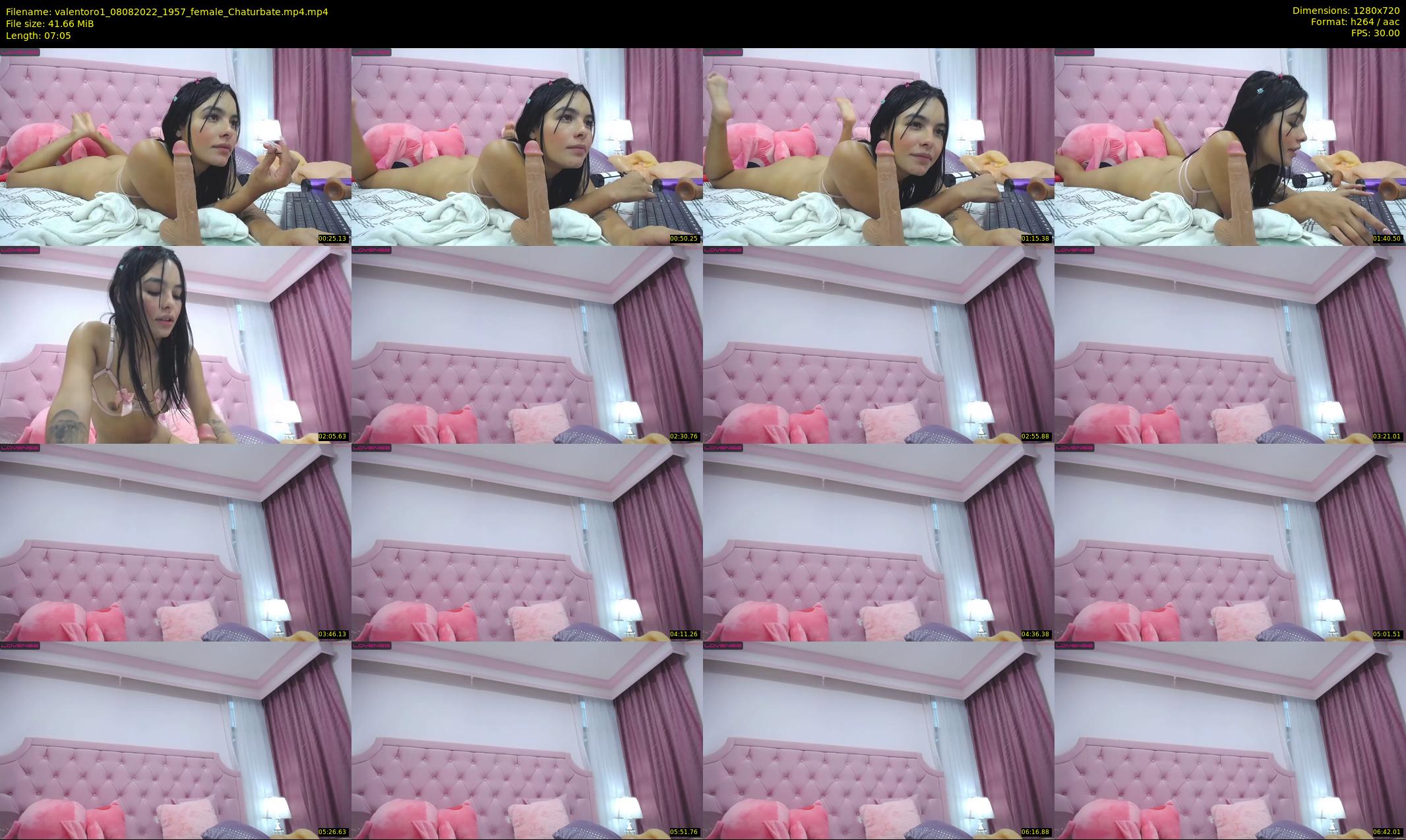 valentoro1 — 8 minute Chaturbate female cam show recording, 720p, Aug 8, 2022